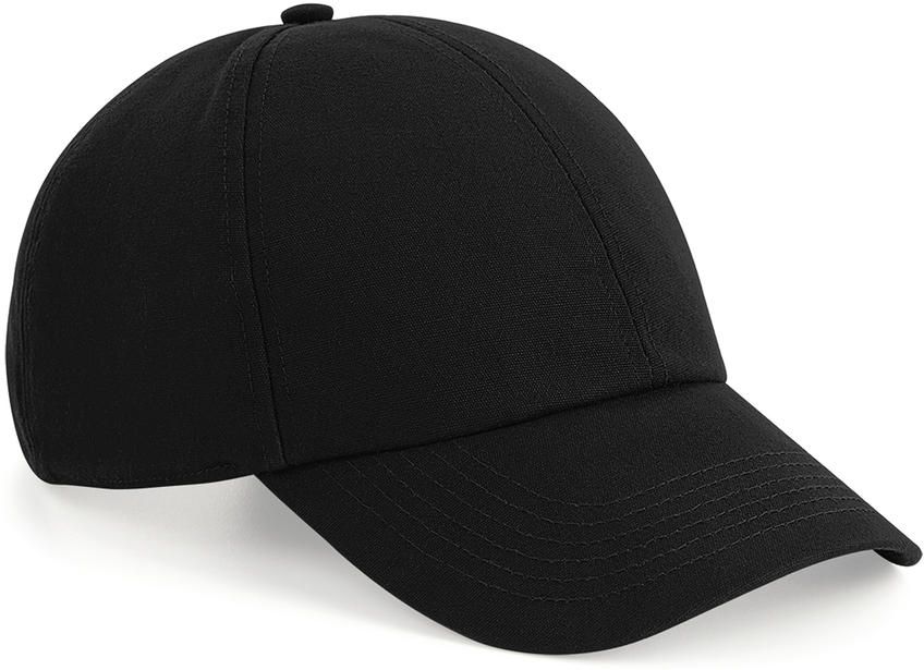 Καπέλο 6φυλλο B54 Beechfield Organic Cotton Black