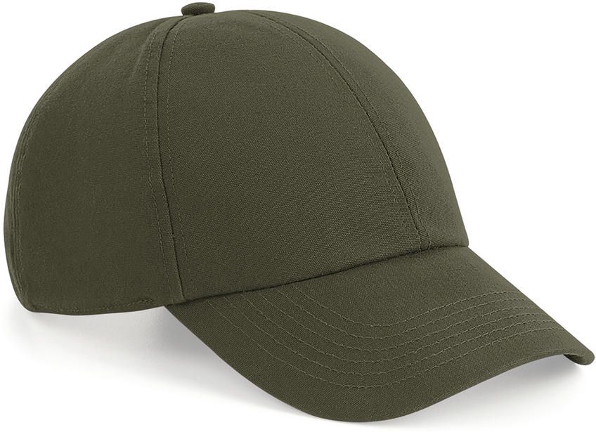 Καπέλο 6φυλλο B54 Beechfield Organic Cotton Olive Green