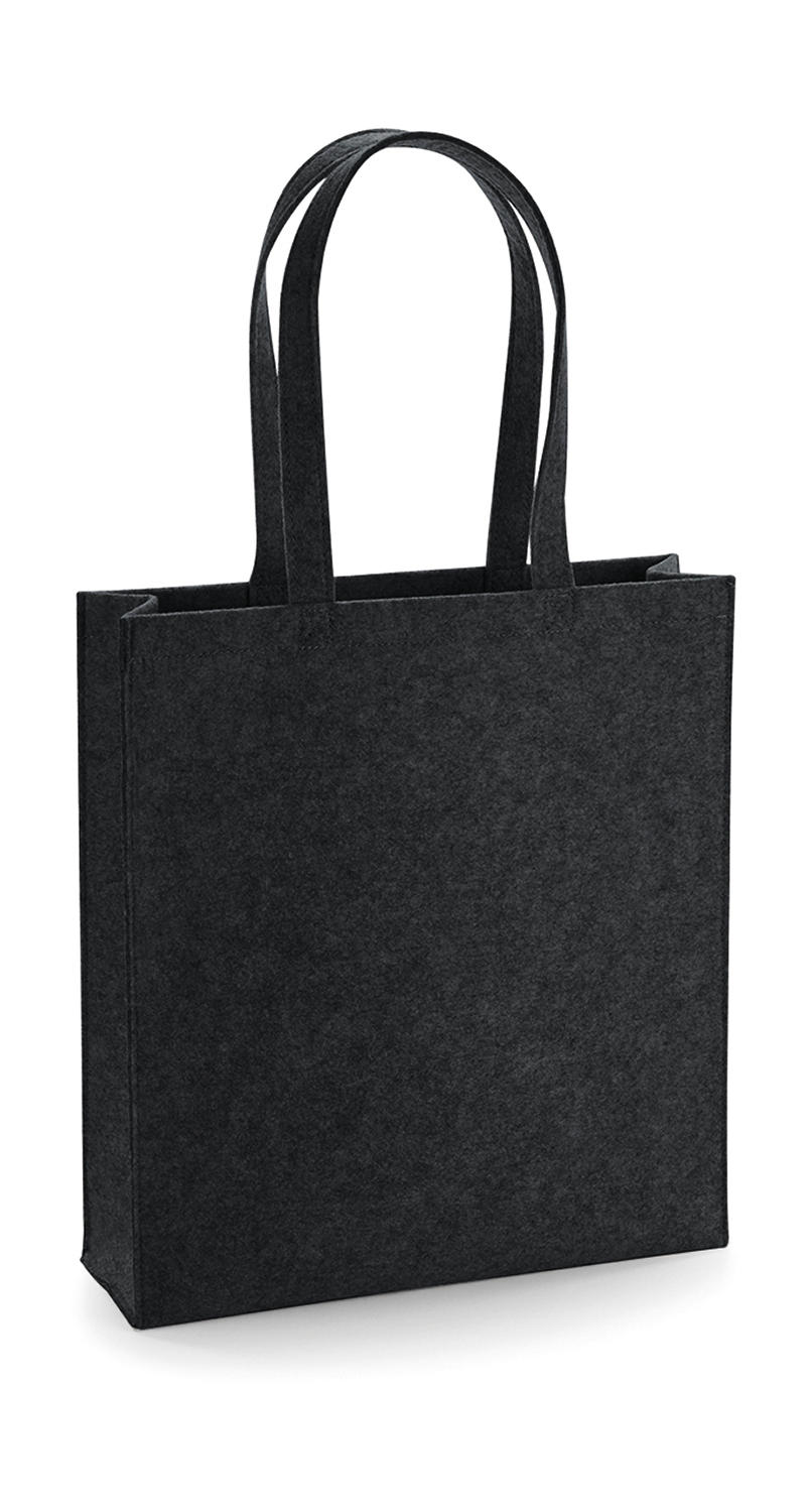 Τσάντα Tote Bag BG723 Bag Base Felt Charcoal Melange