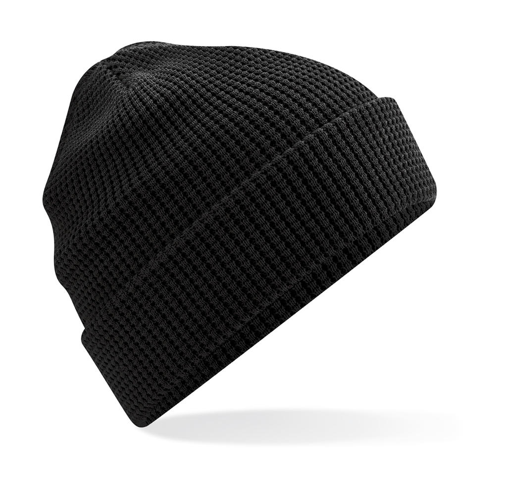Σκούφος Organic Cotton Waffle B52N Beechfield Black