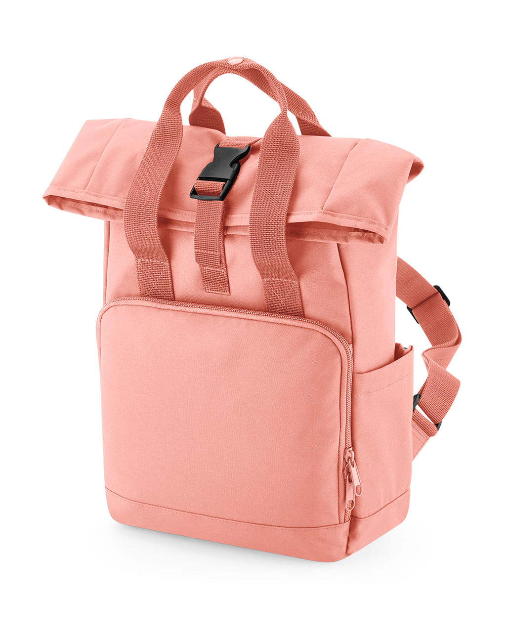 Τσάντα Πλάτης Recycled Mini Twin Handle Roll-Top BG118S Bag Base Blush Ροζ