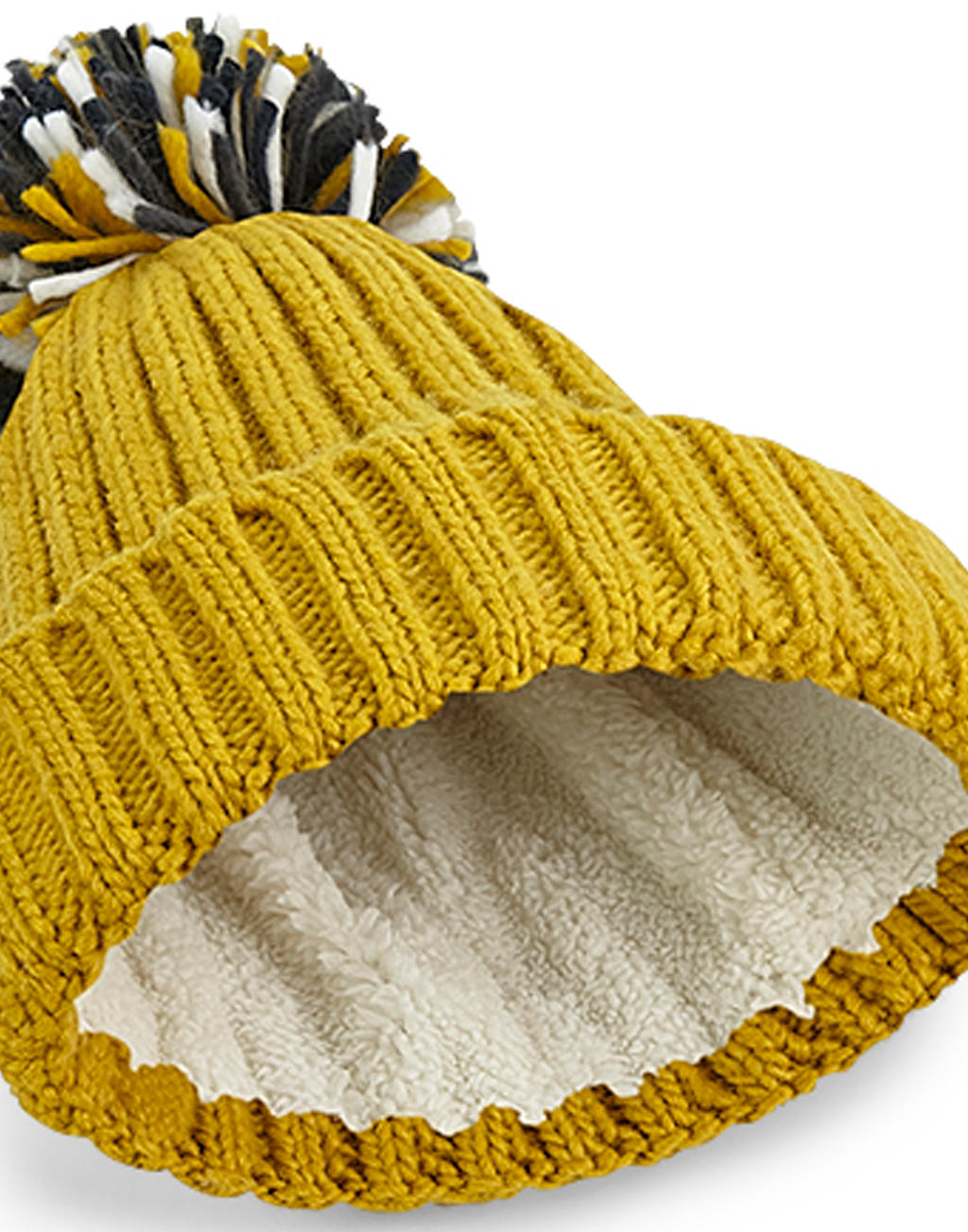 Σκούφος Hygge B390 Beechfield Mustard αξεσουάρ Σκούφοι Simple Wear
