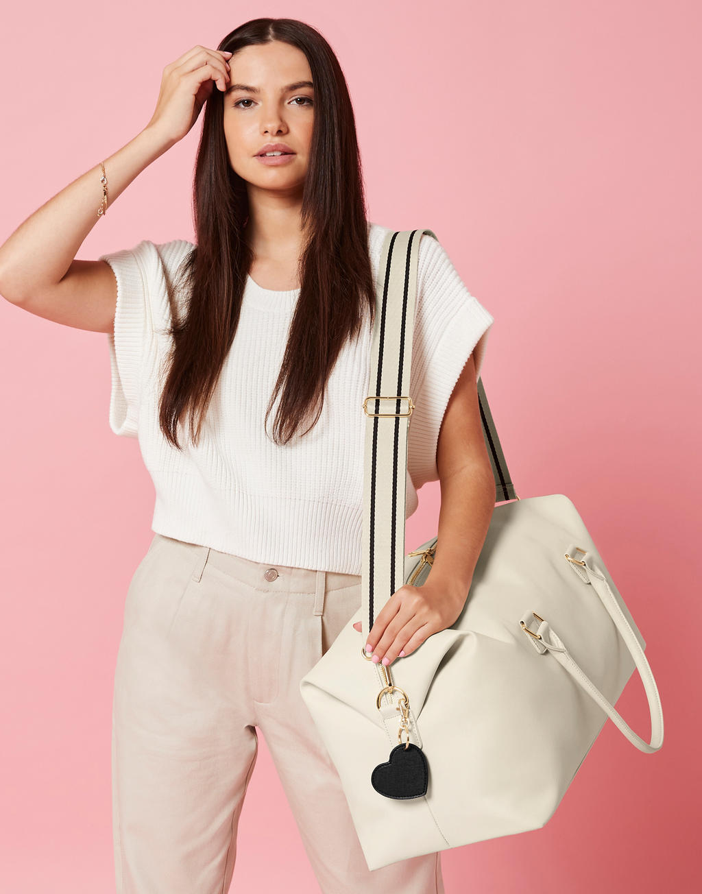 Τσάντα Weekender Bg760 Westford Mill Boutique Oyster Είδη Ταξιδιου Σακ Βουαγιάζ Simple Wear