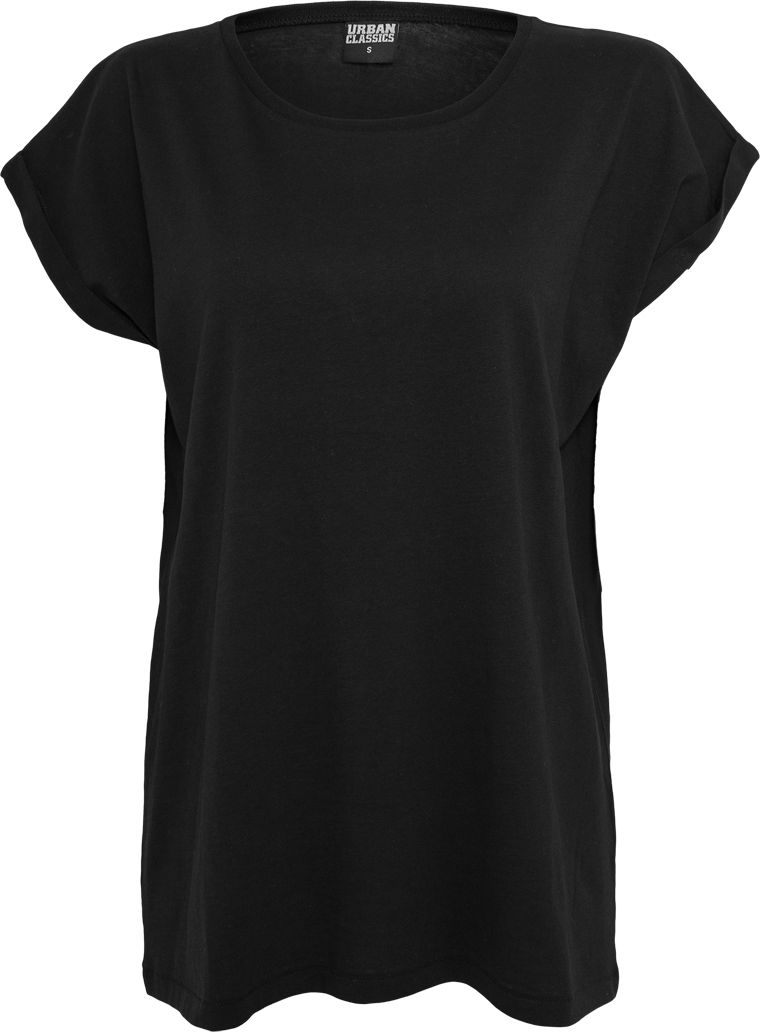 T-shirt TB771 Urban Classics Extended Shoulder Tee Black