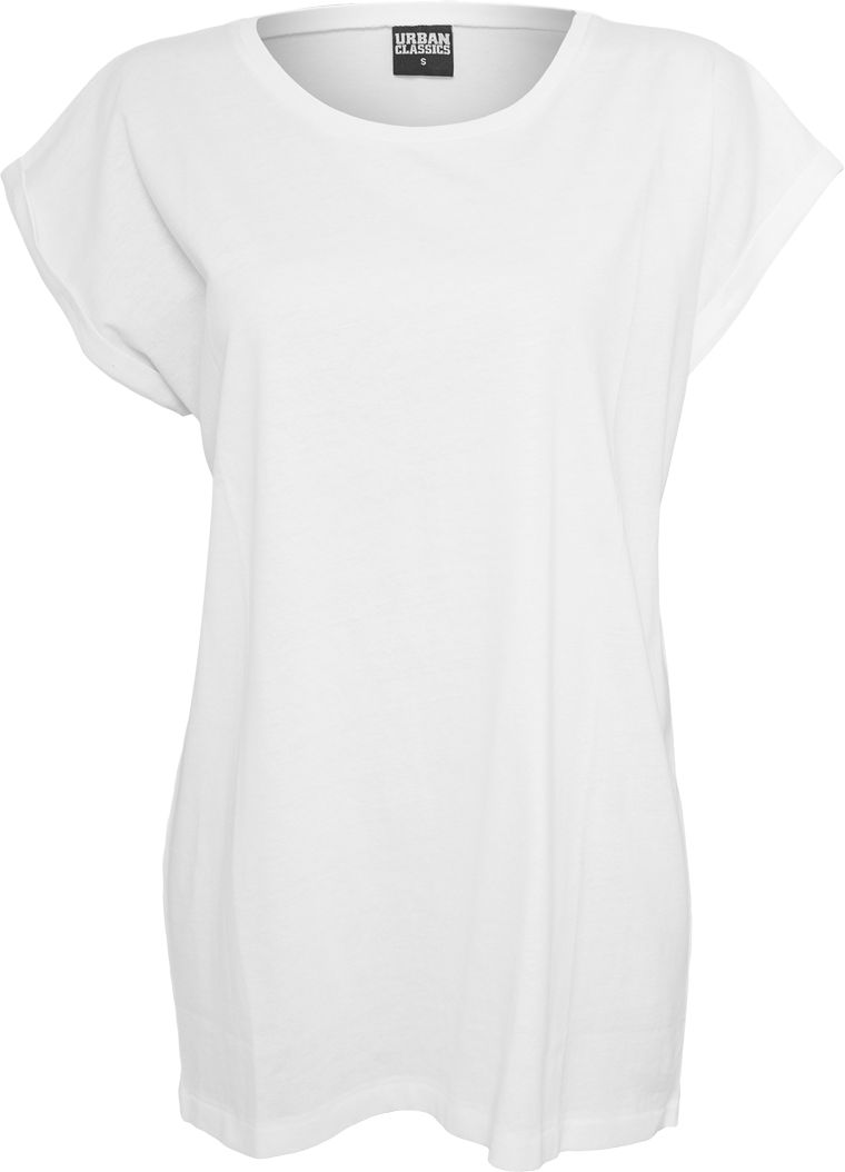 T-Shirt Tb771-00220 Urban Classics Black White γυναικεία Basic T-Shirts Simple Wear Μπλουζάκια κοντομάνικα