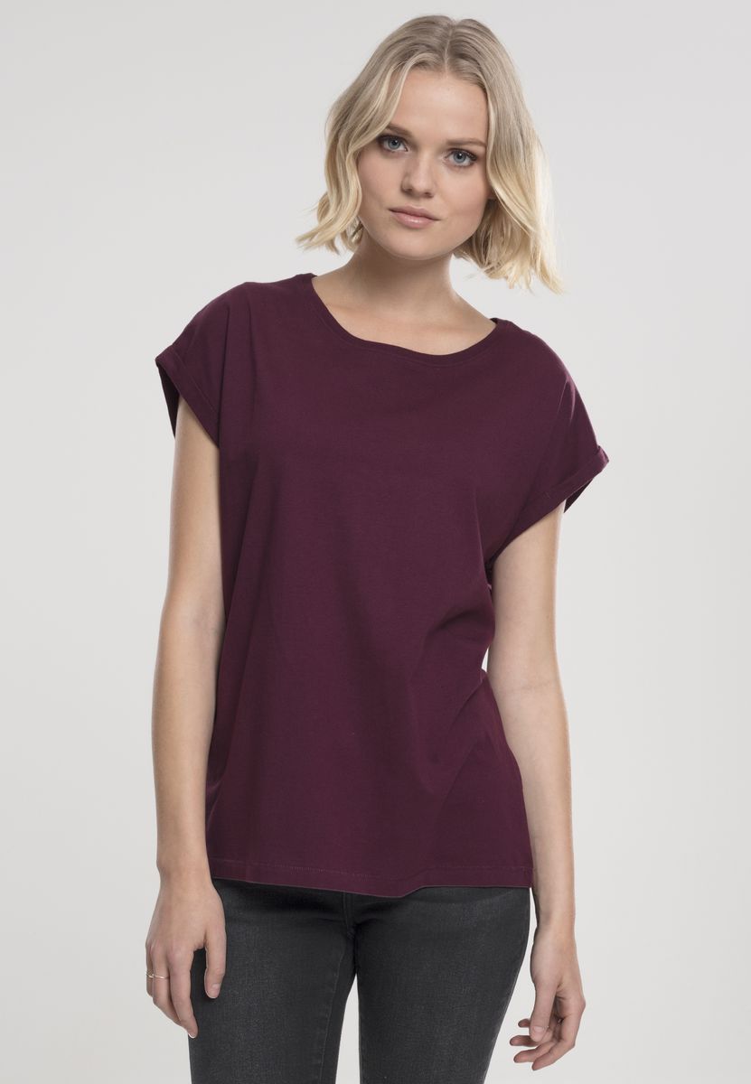 T-shirt Extended Shoulder Tee TB771 Urban Classics Cherry