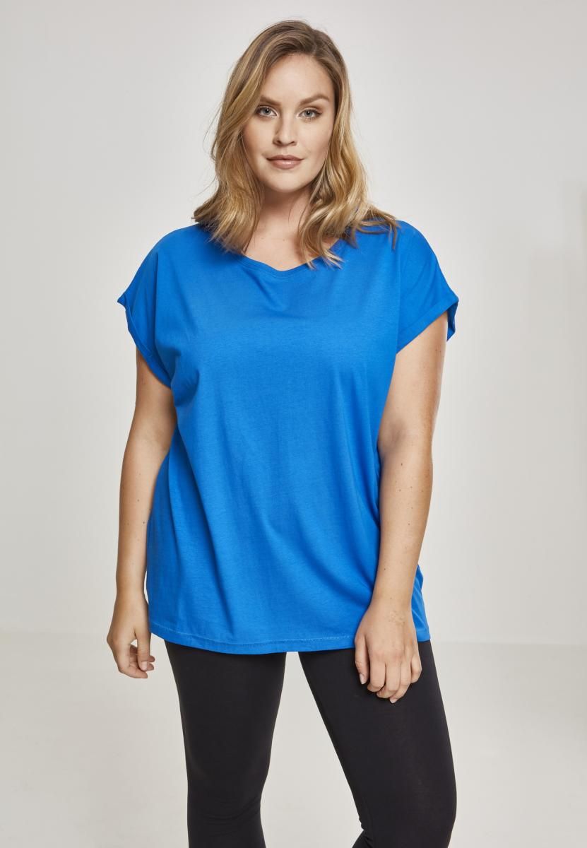 T-shirt TB771 Urban Classics Extended Shoulder Tee Bright Blue