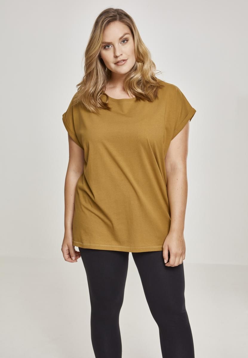 T-shirt TB771 Urban Classics Extended Shoulder Tee Nut