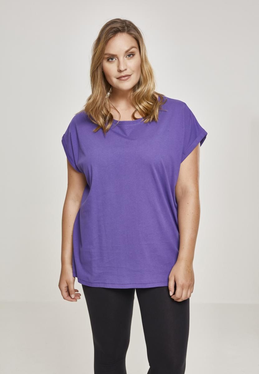 T-shirt Extended Shoulder Tee TB771-01459 Urban Classics Ultraviolet