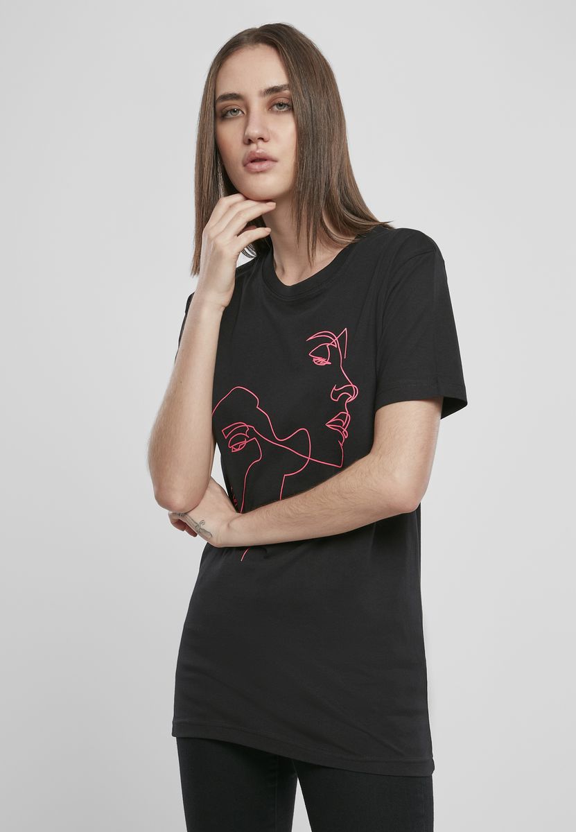 Γυναικείο T-Shirt MT1291 Mister Tee Black Μαύρο
