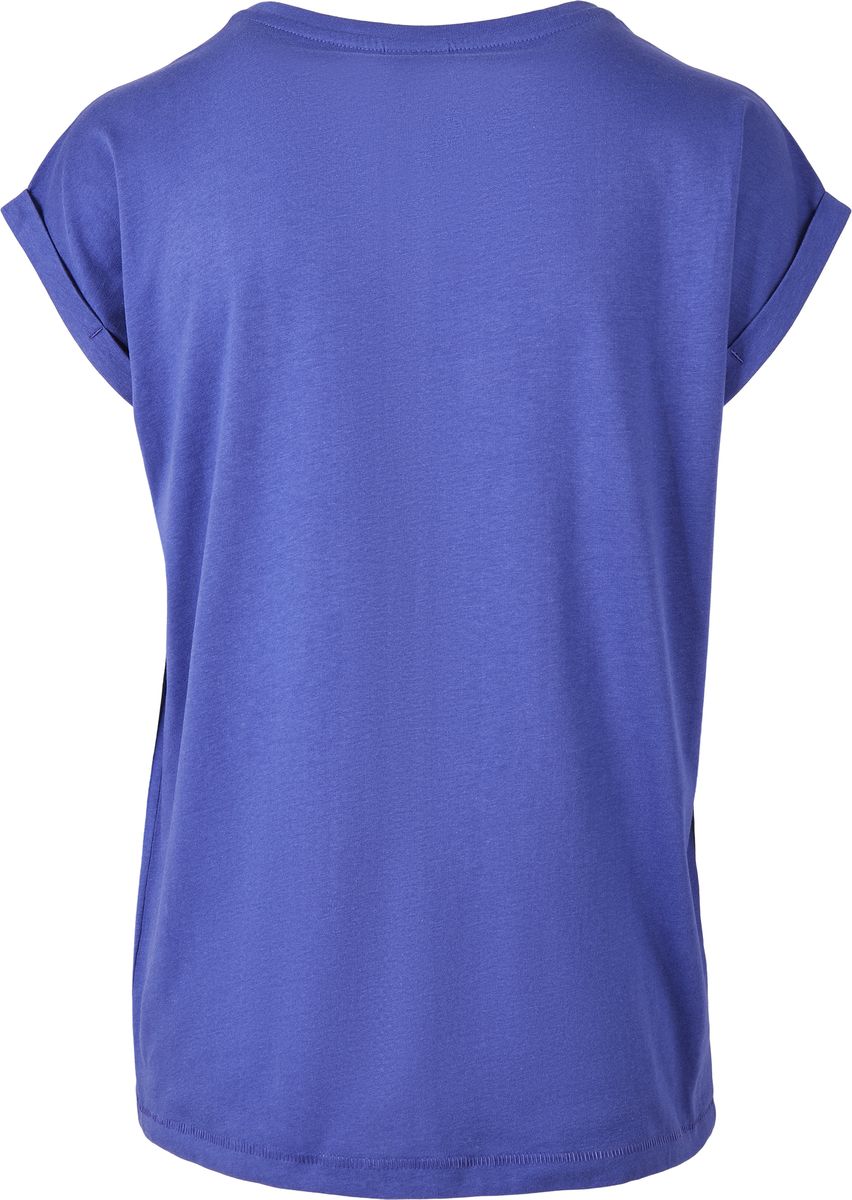 T-shirt TB771 Urban Classics Extended Shoulder Tee Blue/Purple