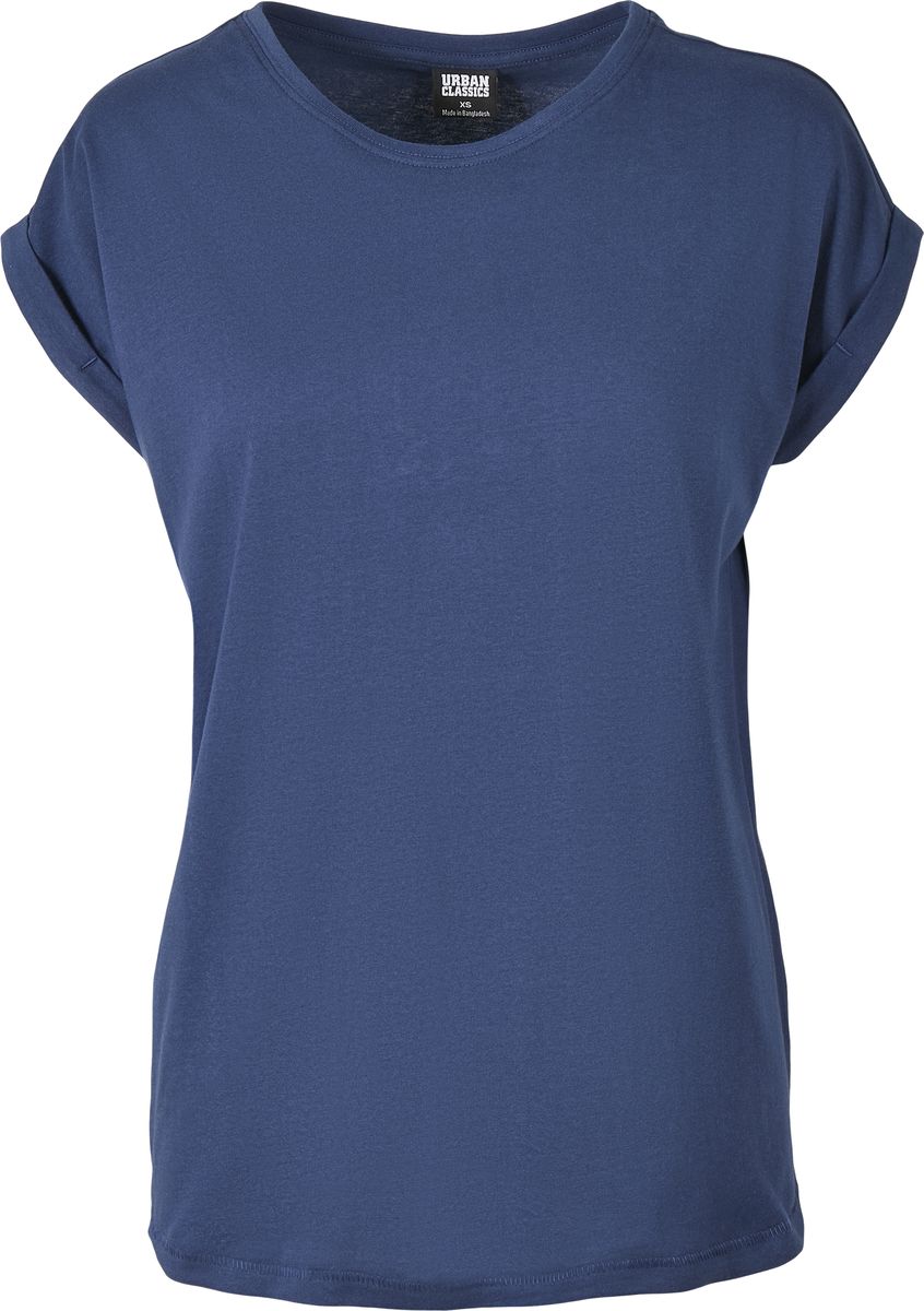 T-shirt TB771 Urban Classics Extended Shoulder Tee dark blue
