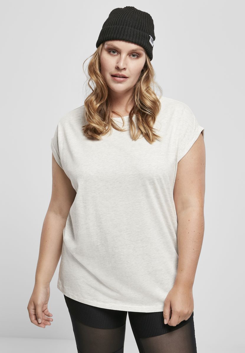 T-shirt TB771 Urban Classics Extended Shoulder Tee Light Grey
