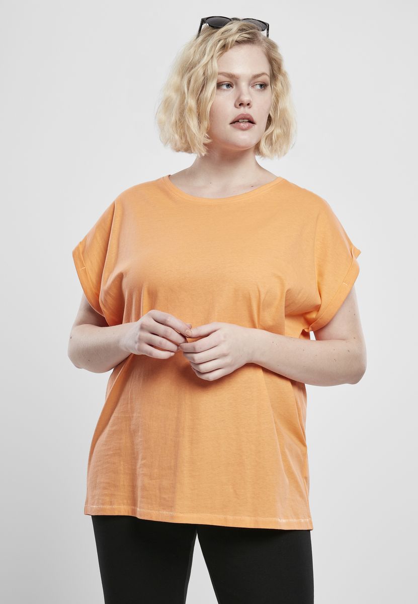 T-shirt TB771-02431 Urban Classics Papaya