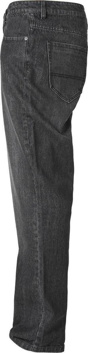 Ανδρικό Παντελόνι Loose Fit Jeans Urban Classics Tb3078 Real Black Washed ανδρικά Παντελόνια Simple Wear