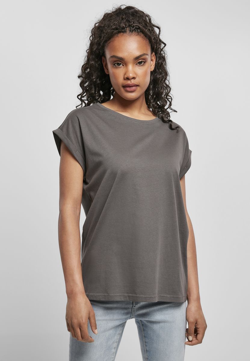 T-shirt TB771 Urban Classics Extended Shoulder Tee Dark Shadow