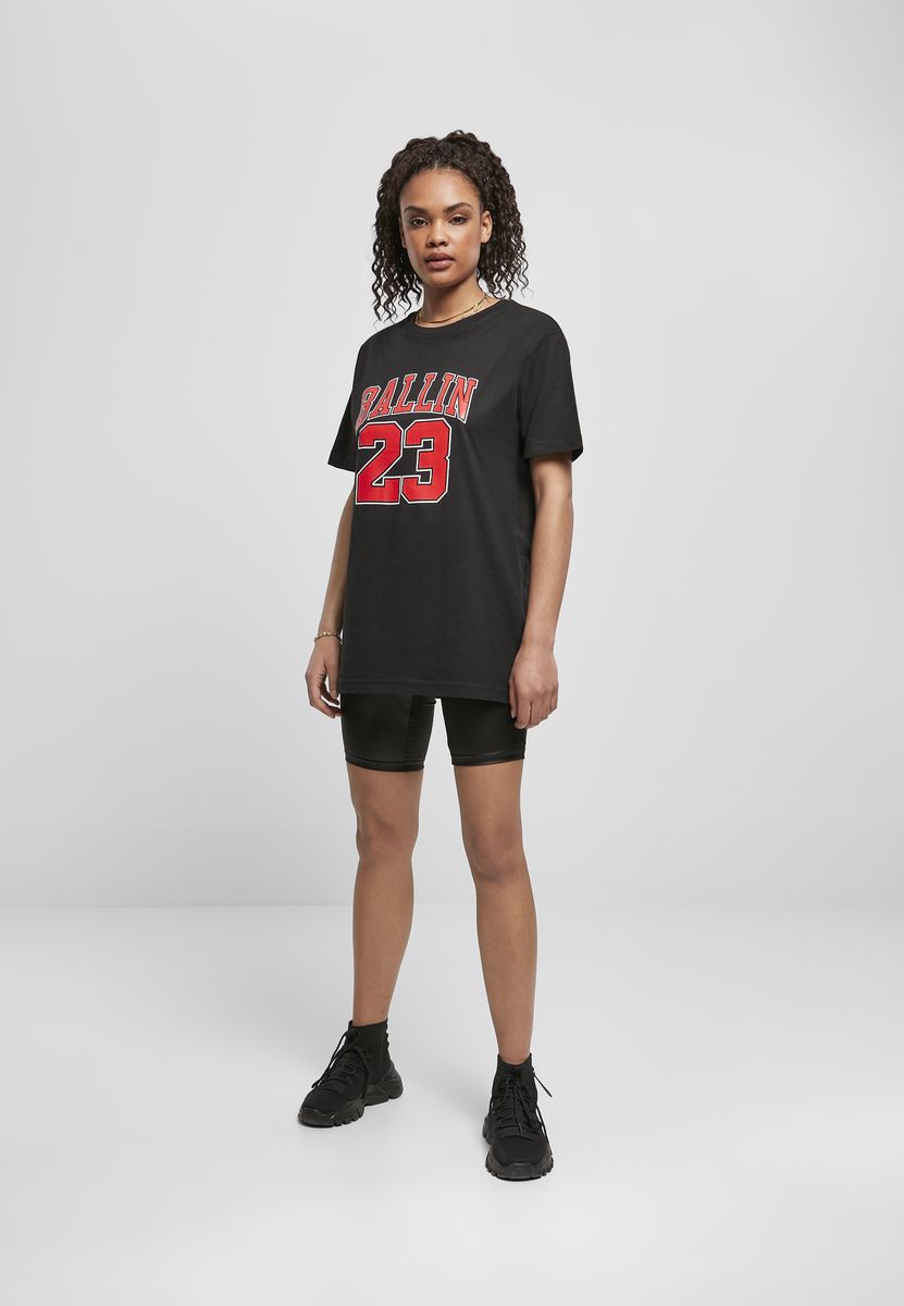 Ladies Ballin 23 Tee Mister Mt1904-00007 Black Outlet γυναικεία Simple Wear
