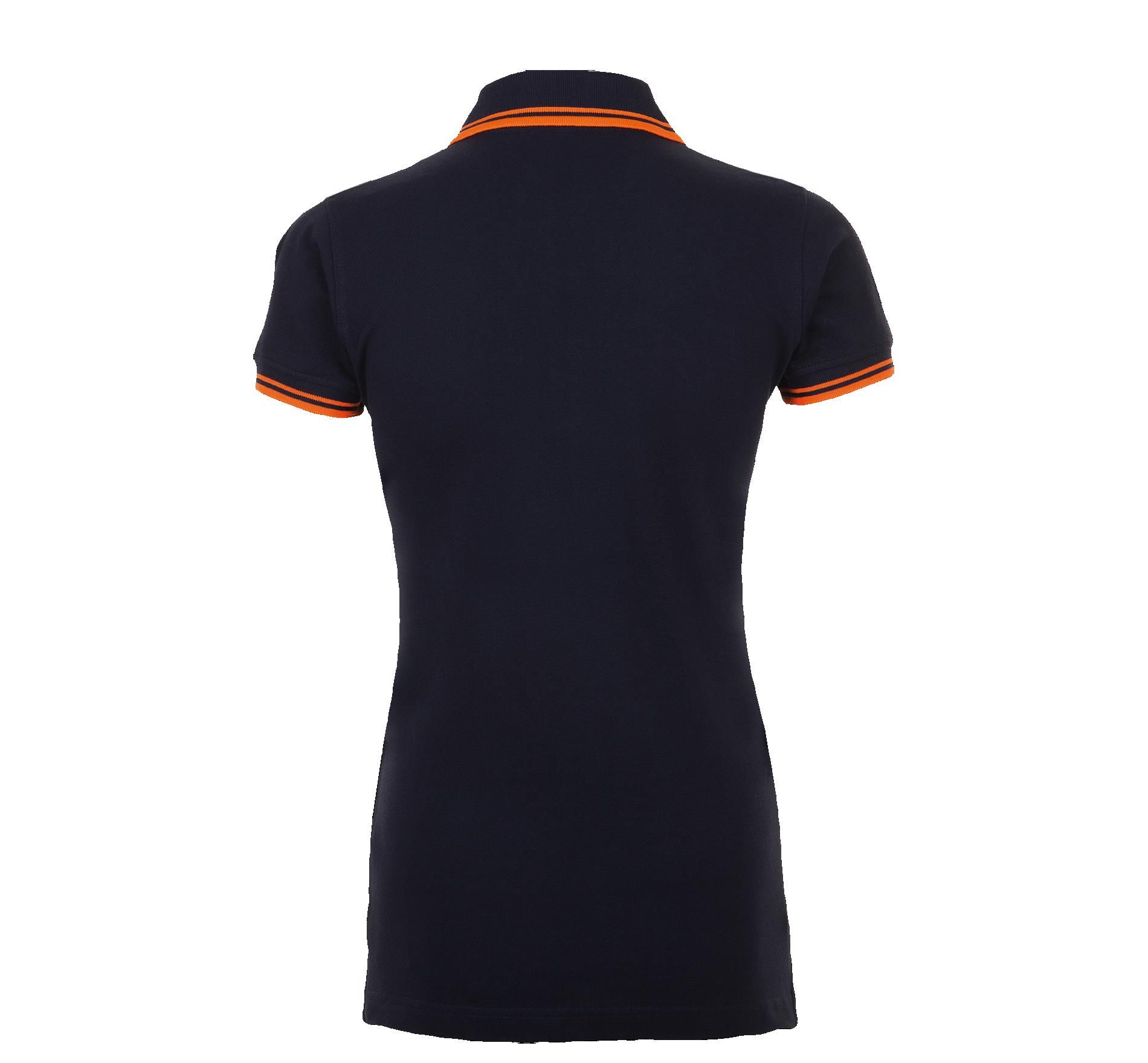 Γυναικείο Πόλο Πικέ 00578 SOL'S Pasadena French Navy/Neon Orange