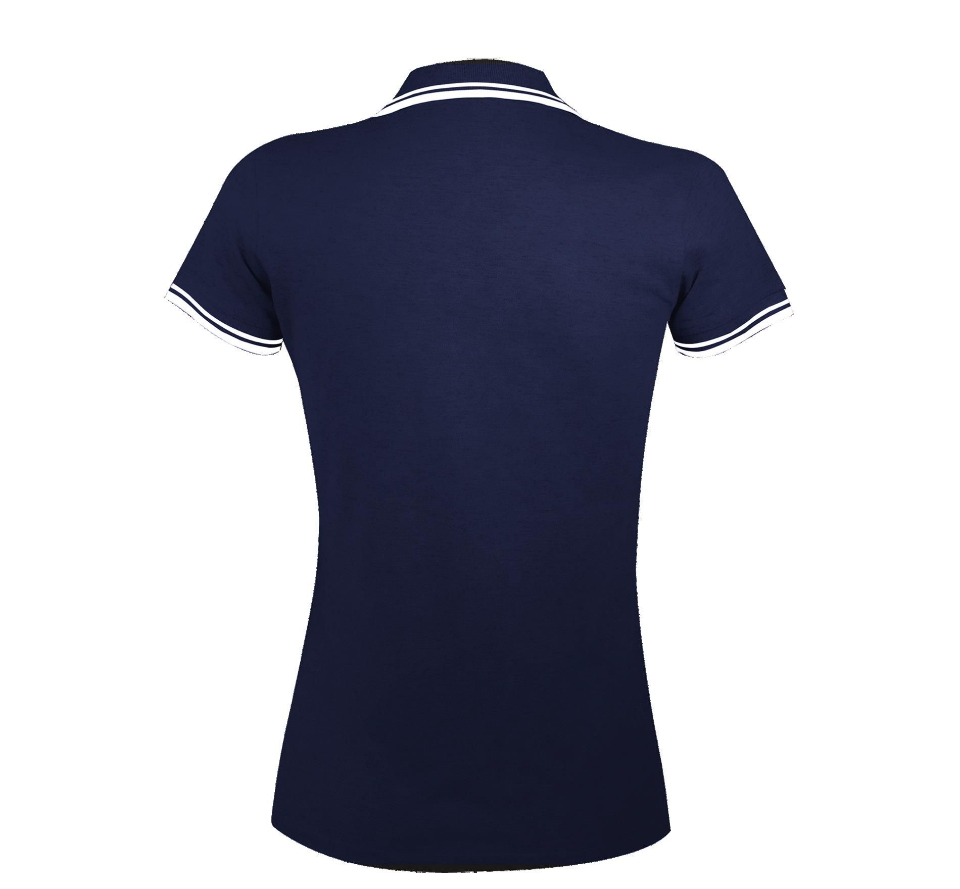 Γυναικείο Πόλο Πικέ 00578 SOL'S Pasadena French Navy/White