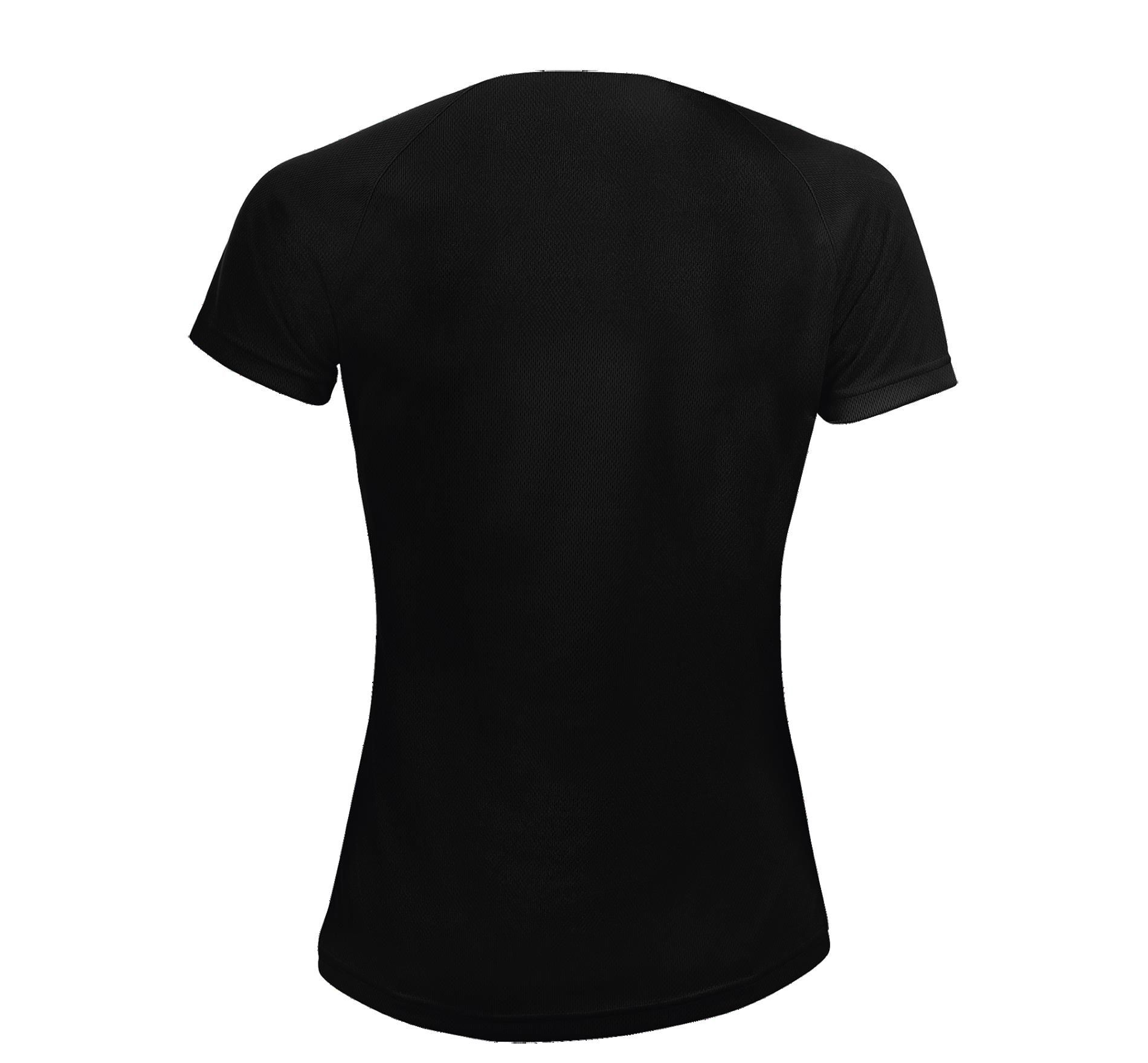 Γυναικείο T-Shirt Sporty 01159-312 SOL'S Aqua Black