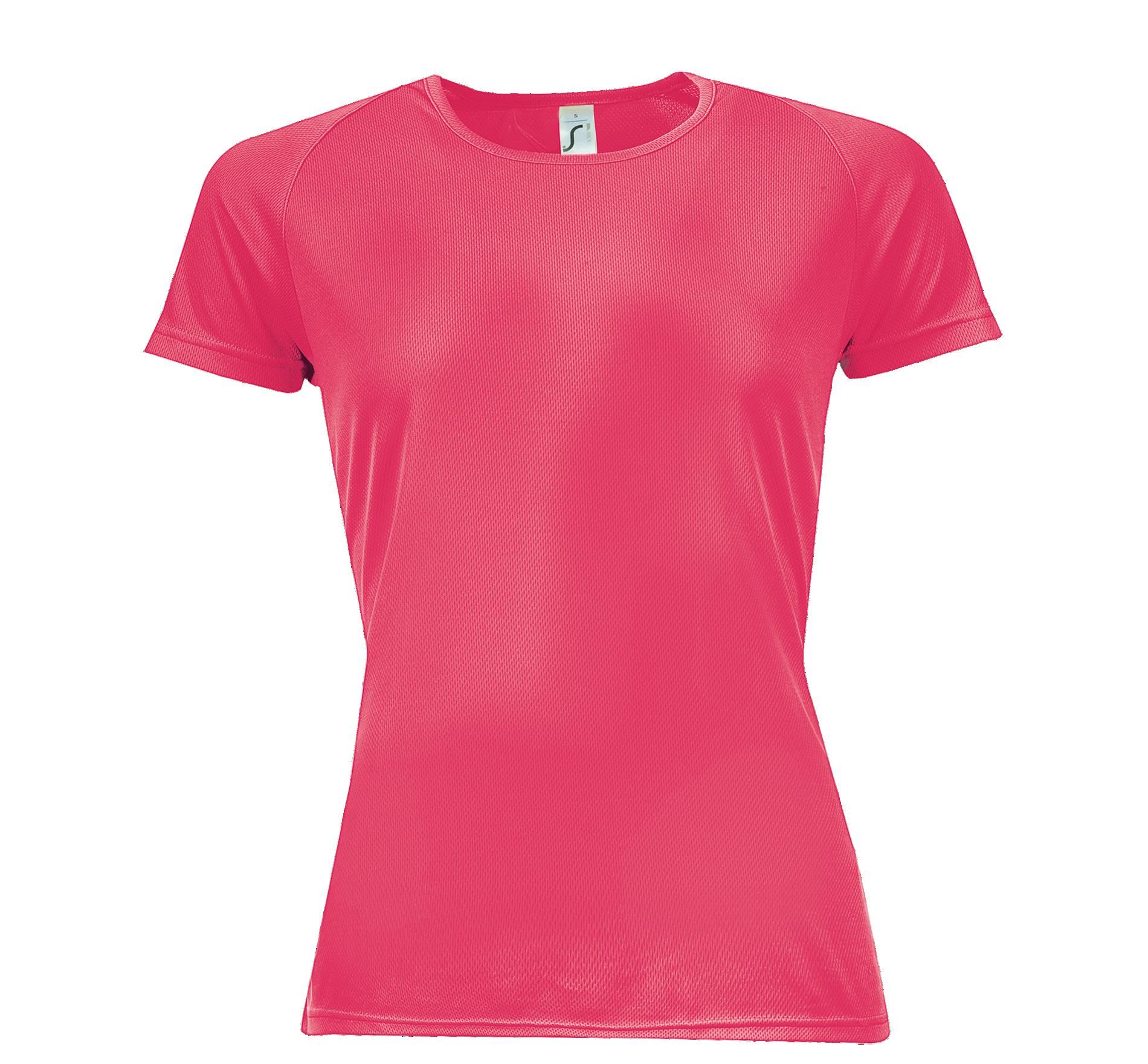 Γυναικείο T-Shirt Sporty 01159 SOL'S Neon Coral