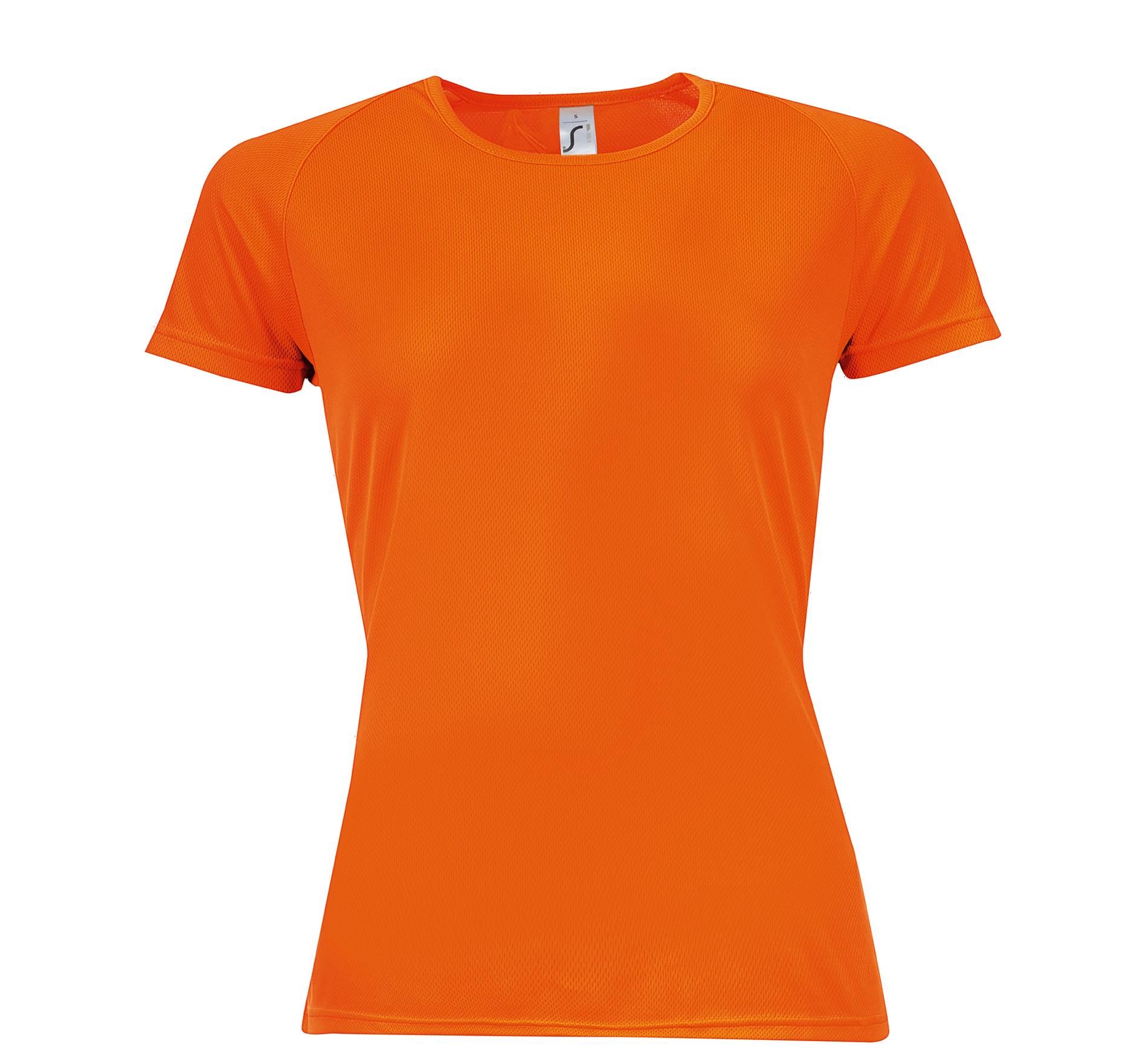 Γυναικείο T-Shirt Sporty 01159 SOL'S Neon Πορτοκαλί