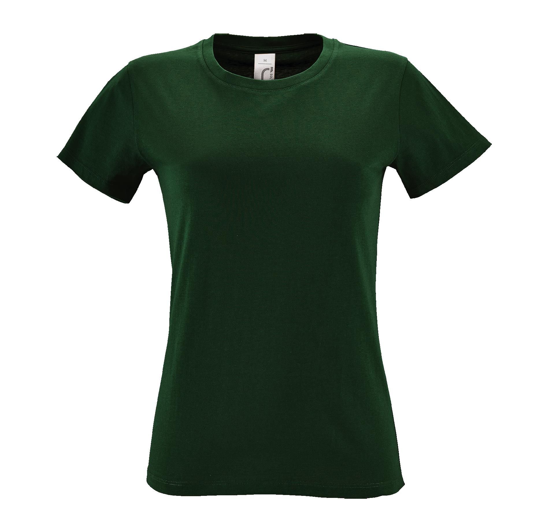 Γυναικείο T-shirt 01825 SOL'S Regent Women Bottle Green