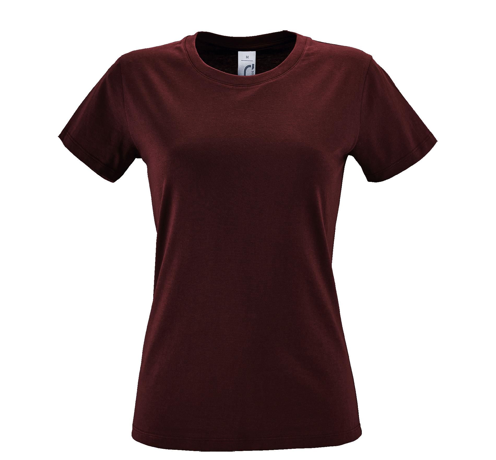 Γυναικείο T-shirt 01825 SOL'S Regent Women Burgundy