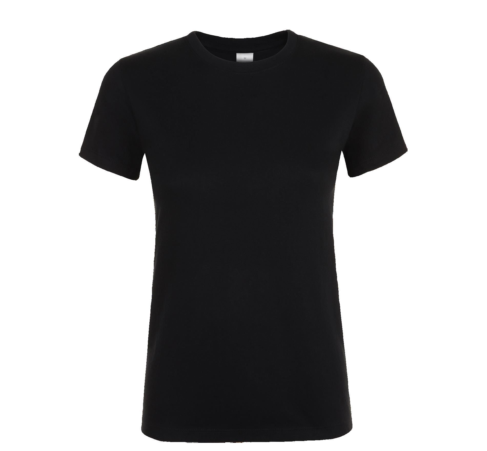 Γυναικείο T-shirt 01825 SOL'S Regent Women Deep Black