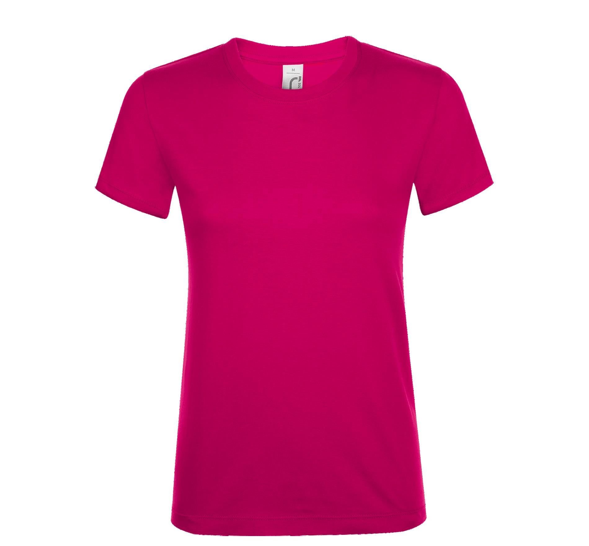 Γυναικείο T-shirt 01825 SOL'S Regent Women Fuchsia