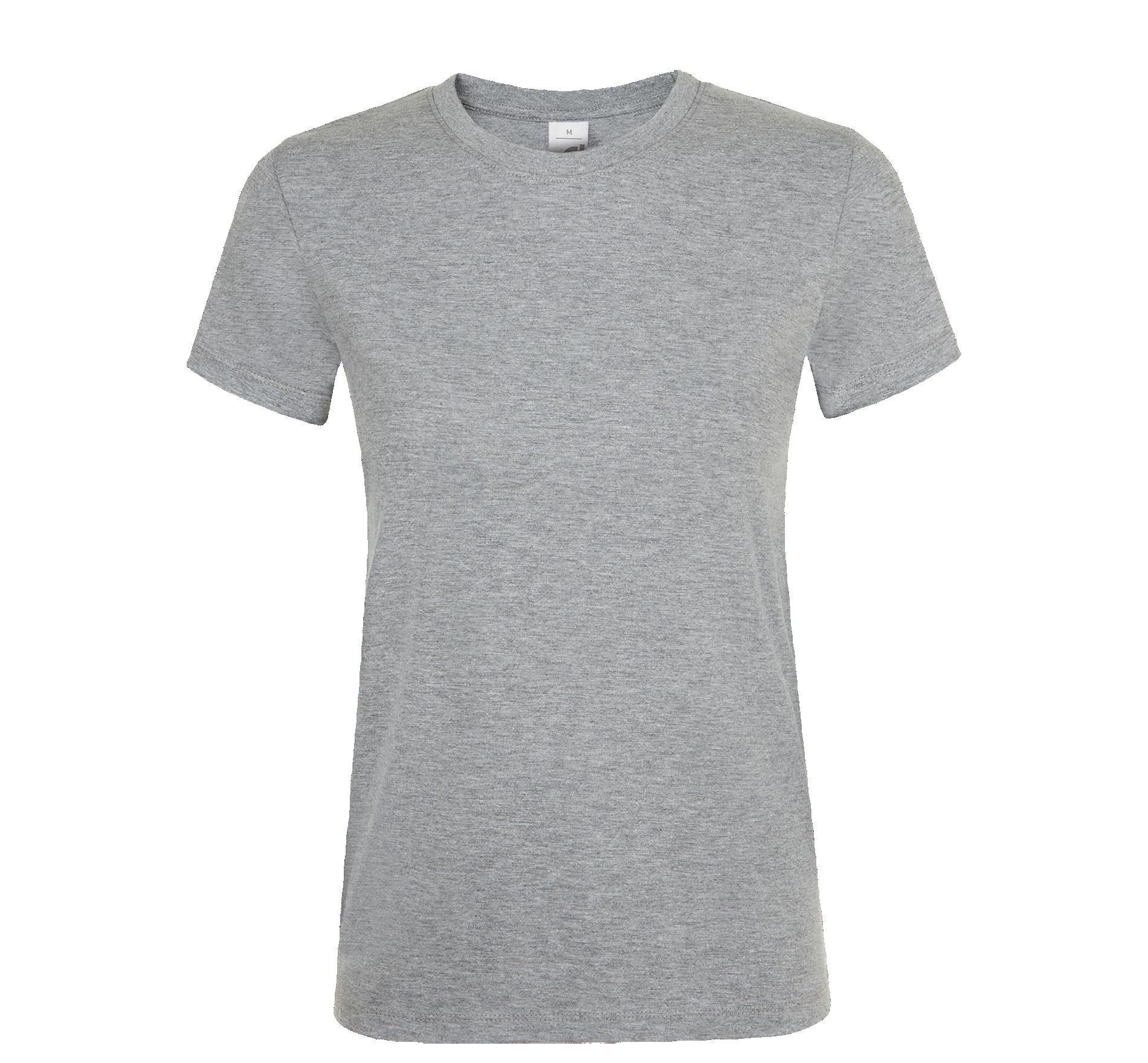 Γυναικείο T-shirt 01825 SOL'S Regent Women Grey Melange