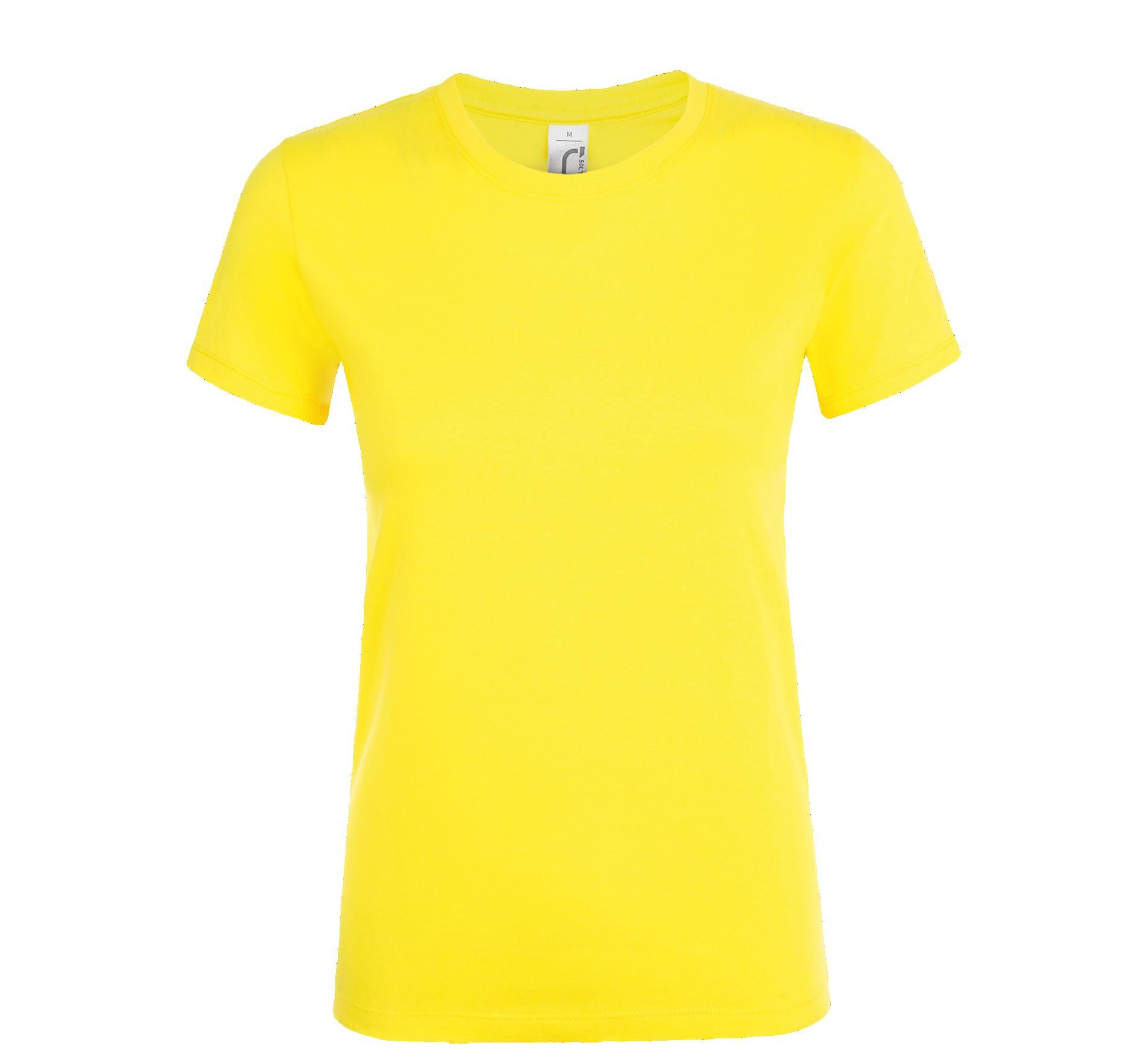 Γυναικείο T-shirt 01825 SOL'S Regent Women Lemon