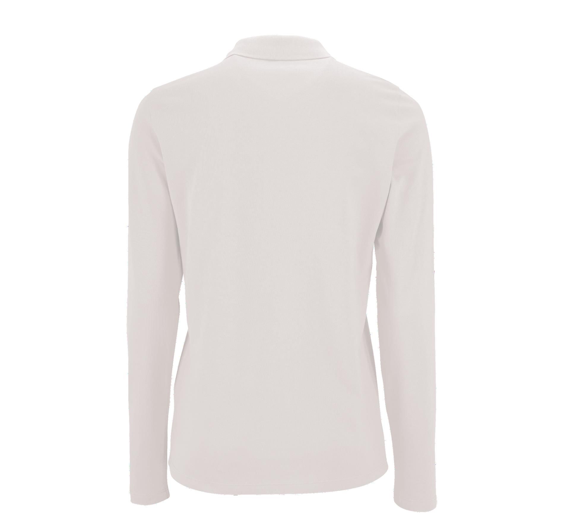 Μπλούζα Πόλο Πικέ Μακρυμάνικη 02083 SOL'S Perfect LSL Women White
