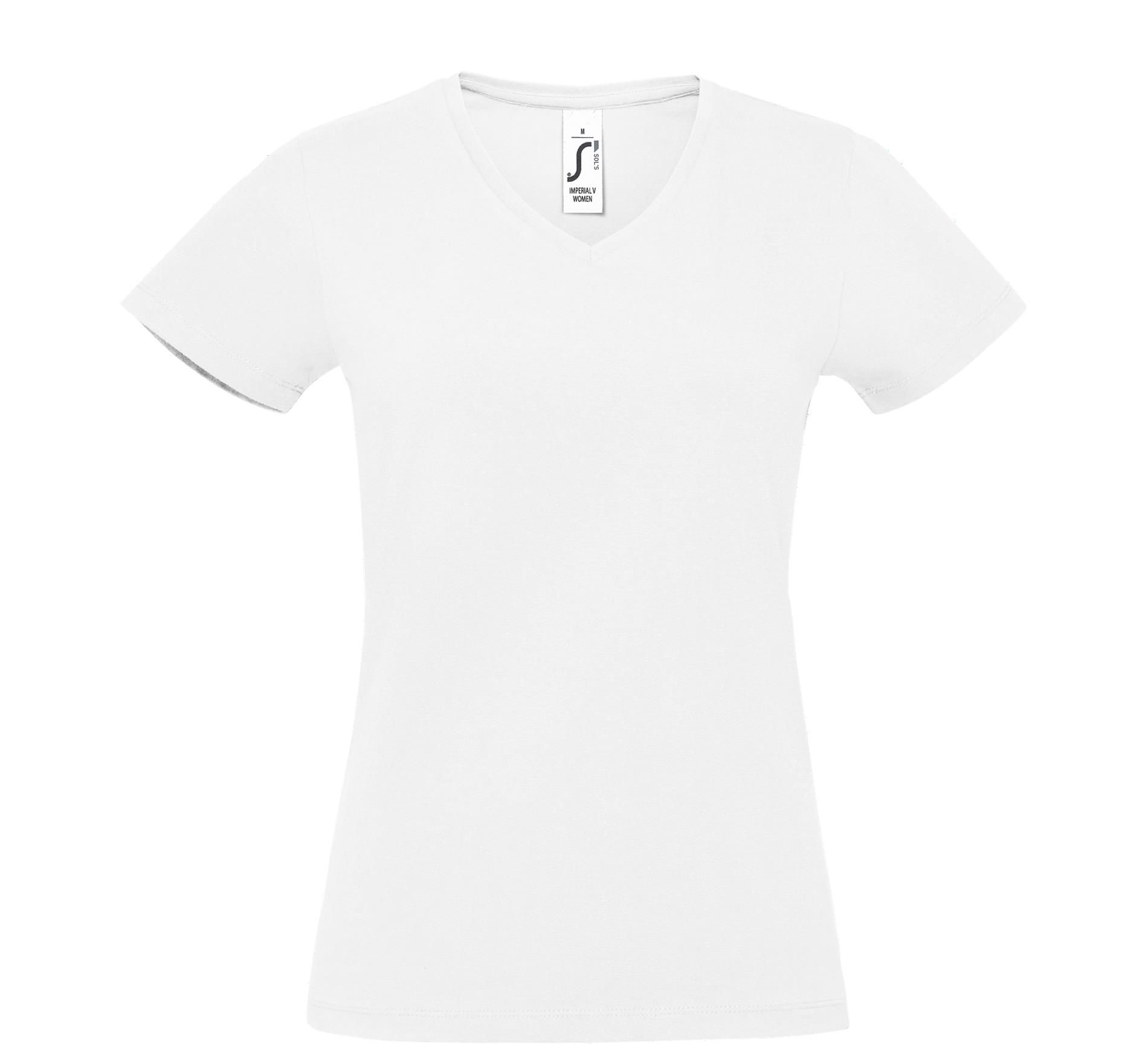 Γυναικείο T-shirt Imperial V 02941 SOL'S White