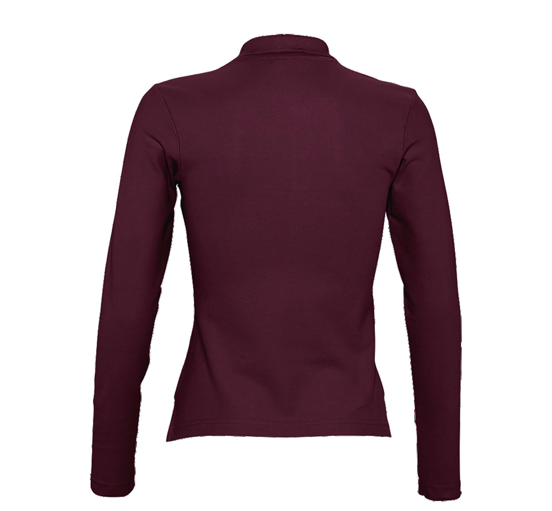 Γυναικείο πόλο πικέ Podium SOLS 11317 Burgundy