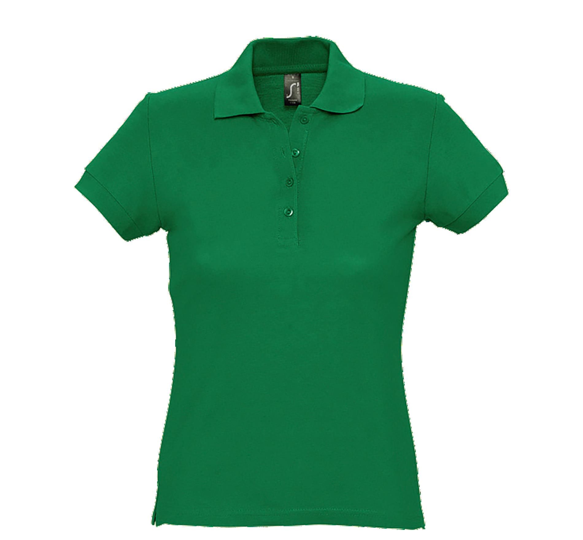 Γυναικείο πόλο πικέ Passion SOLS 11338 Kelly Green