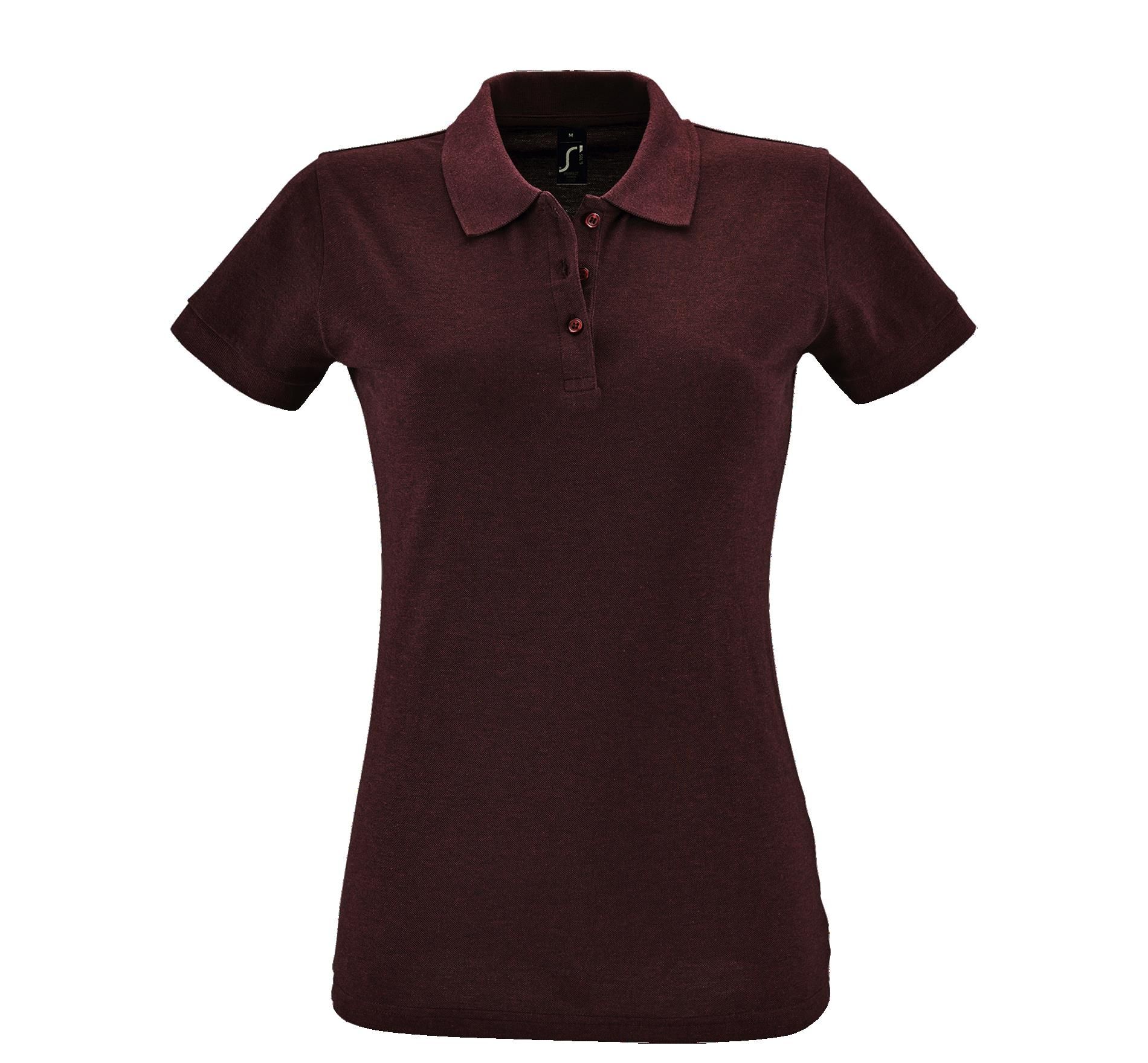 Γυναικείο Πόλο Πικέ Perfect Women 11347 SOL'S Heather Oxblood