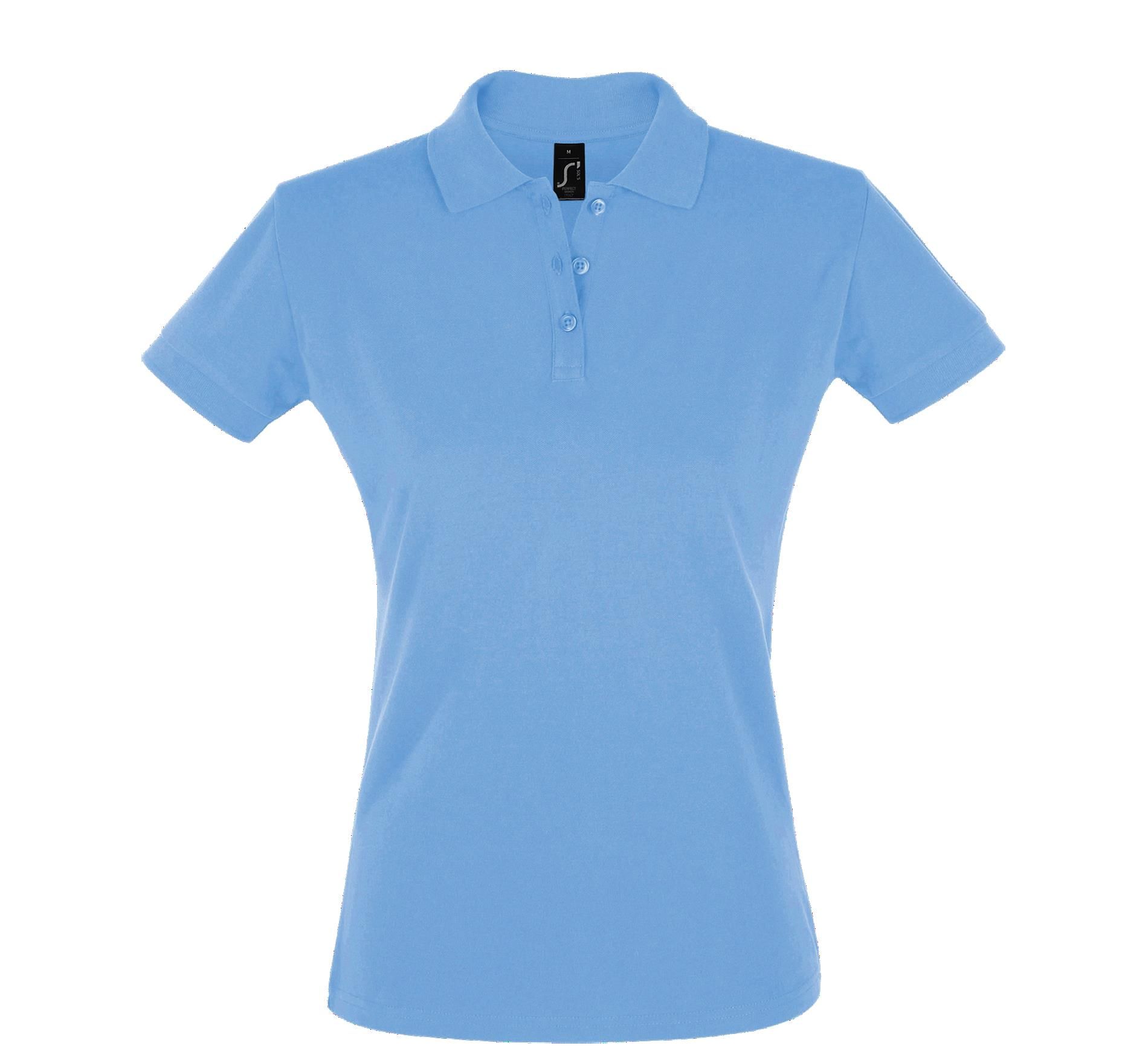 Γυναικείο Πόλο Πικέ 11347-200 SOL'S Perfect Women Sky Blue Pique