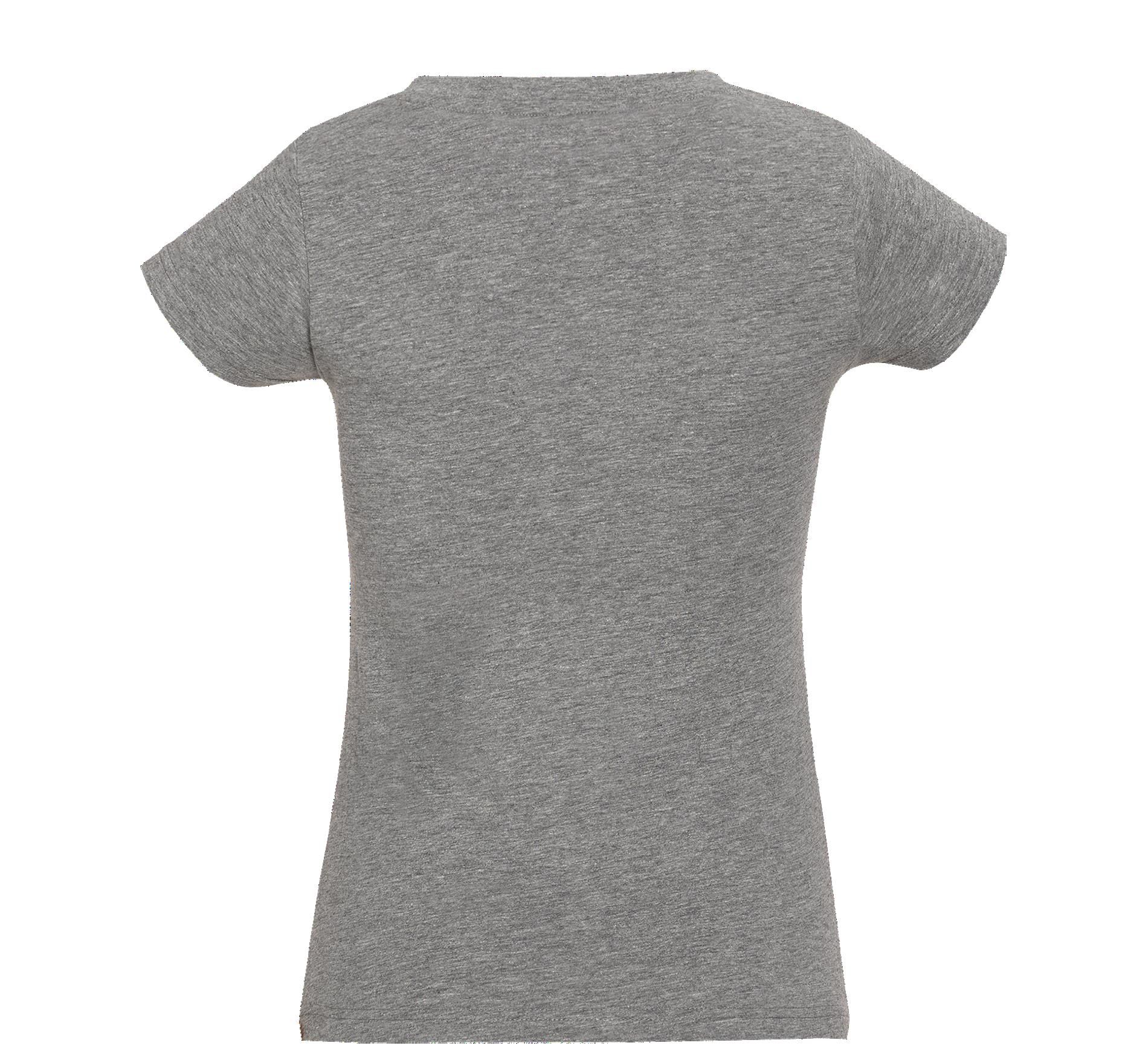 Γυναικείο T-shirt με Λαιμόκοψη V 11388 SOL'S Moon Grey Melange
