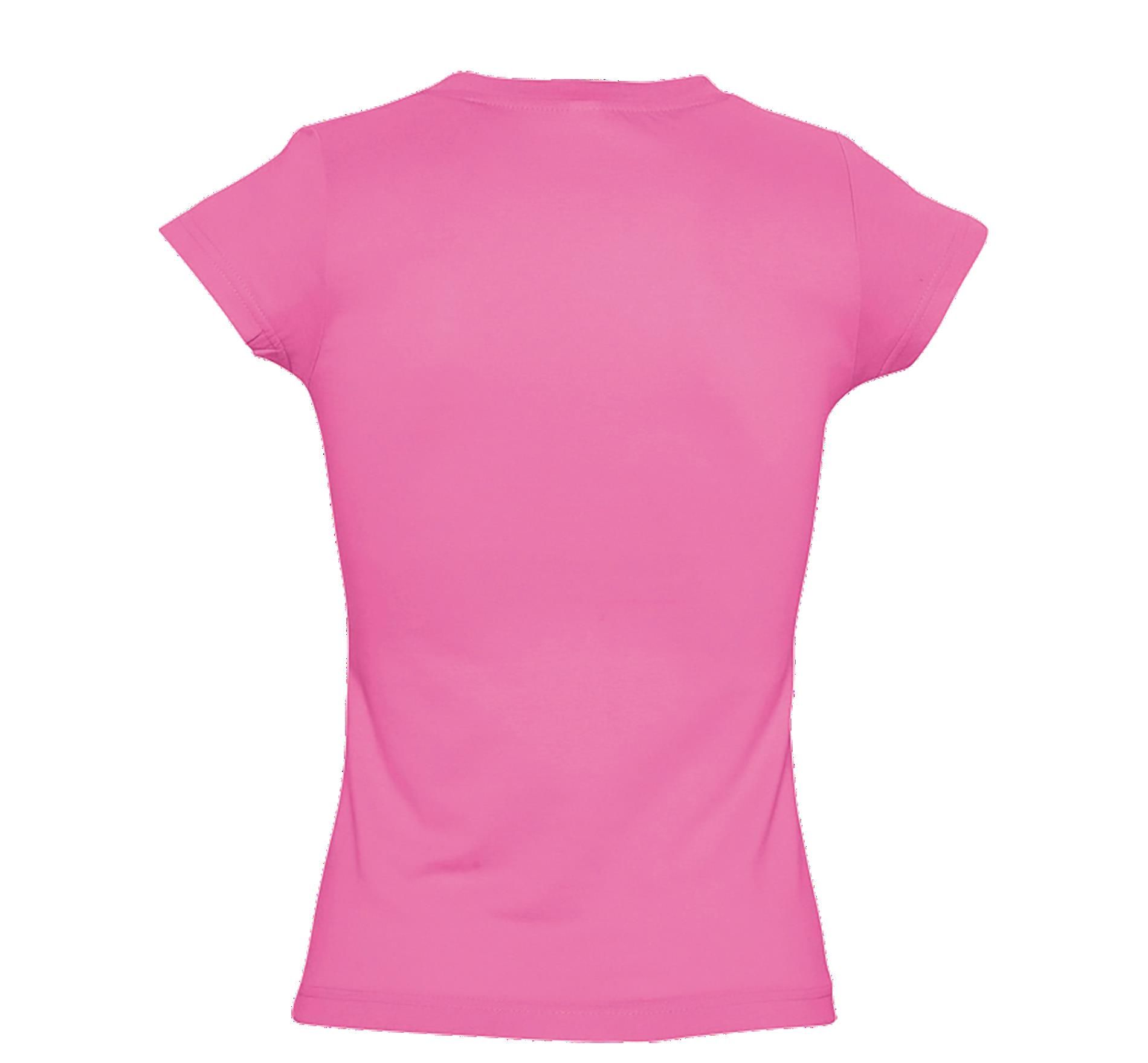 Γυναικείο T-shirt με Λαιμόκοψη V 11388 SOL'S Moon Orchid Pink