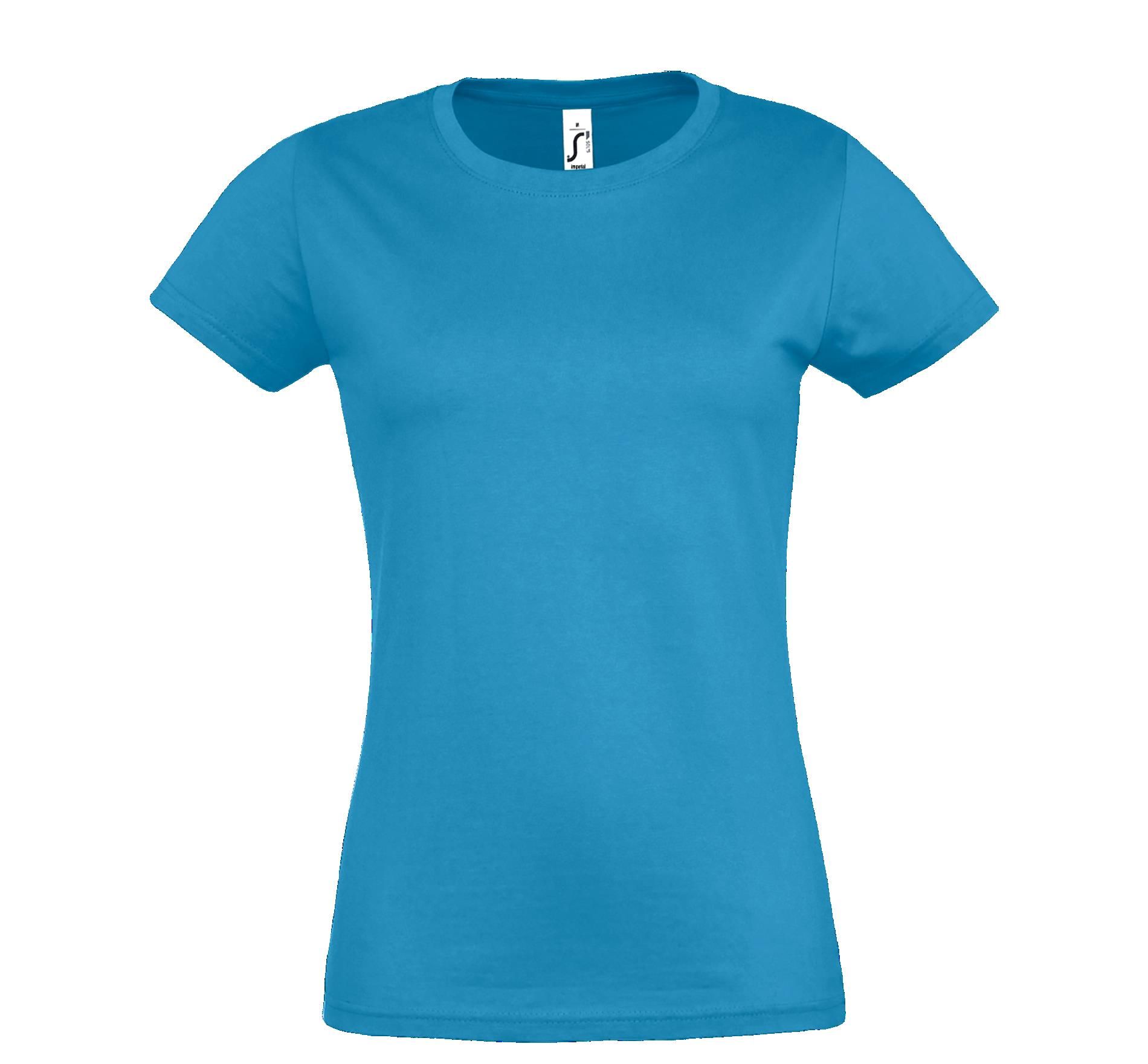 Γυναικείο T-shirt 11502 SOL'S Imperial Women Aqua