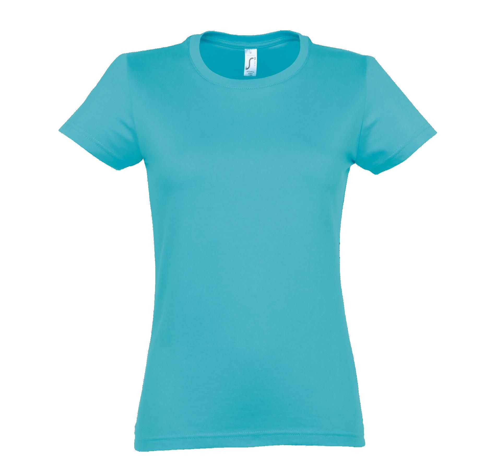 Γυναικείο T-shirt 11502 SOL'S Imperial Women Atoll Blue