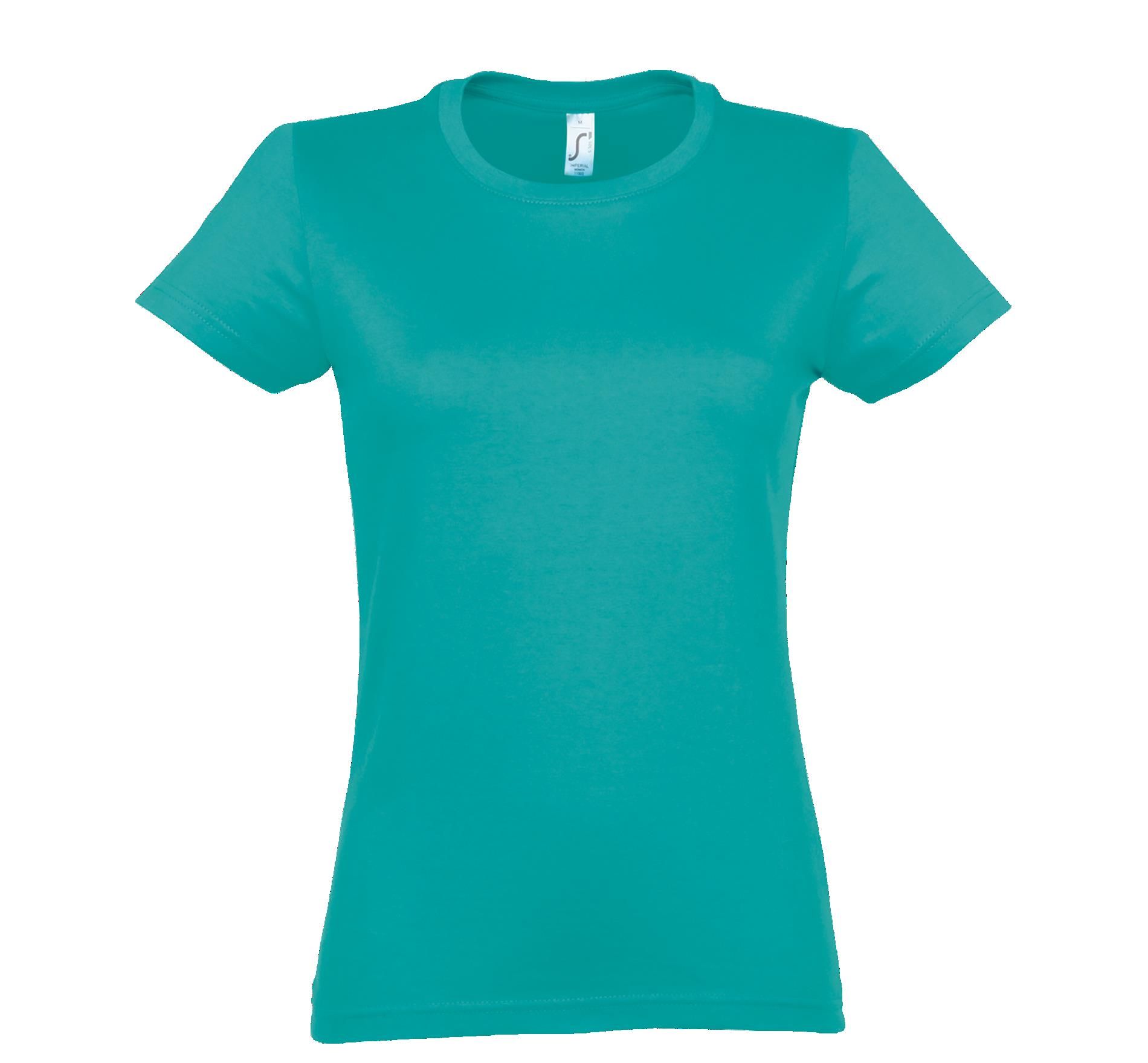 Γυναικείο T-shirt 11502 SOL'S Imperial Women Carribean Blue