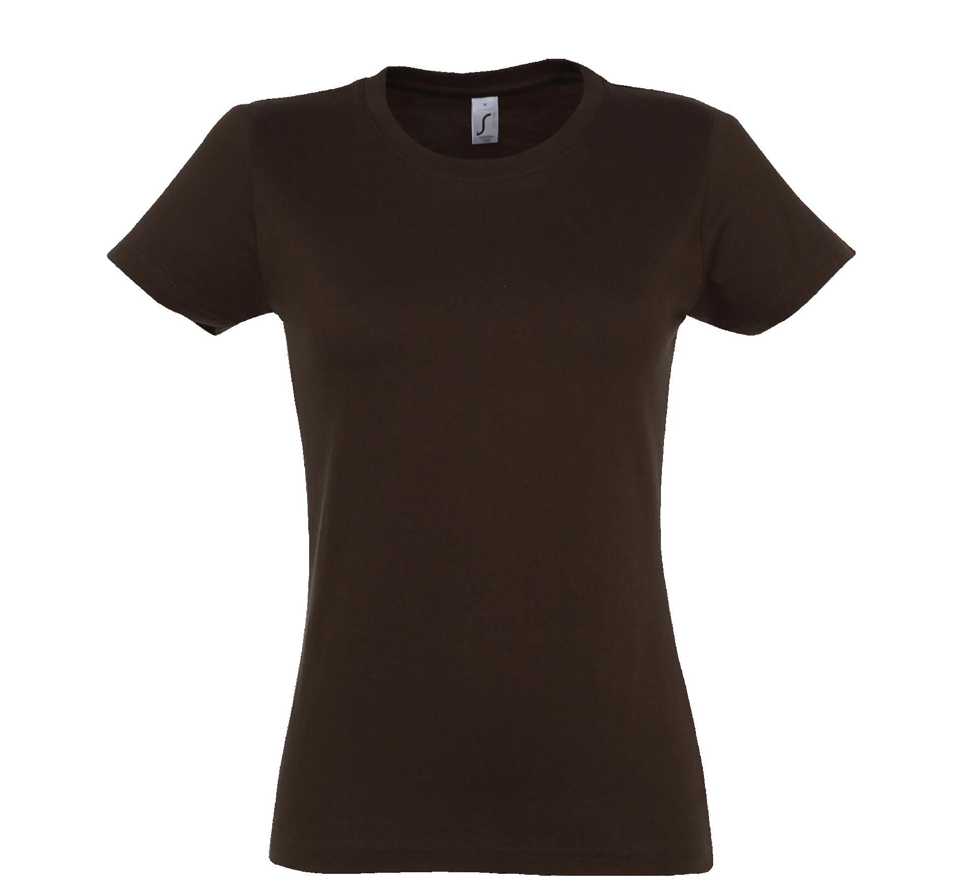 Γυναικείο T-shirt 11502 SOL'S Imperial Women Chocolate