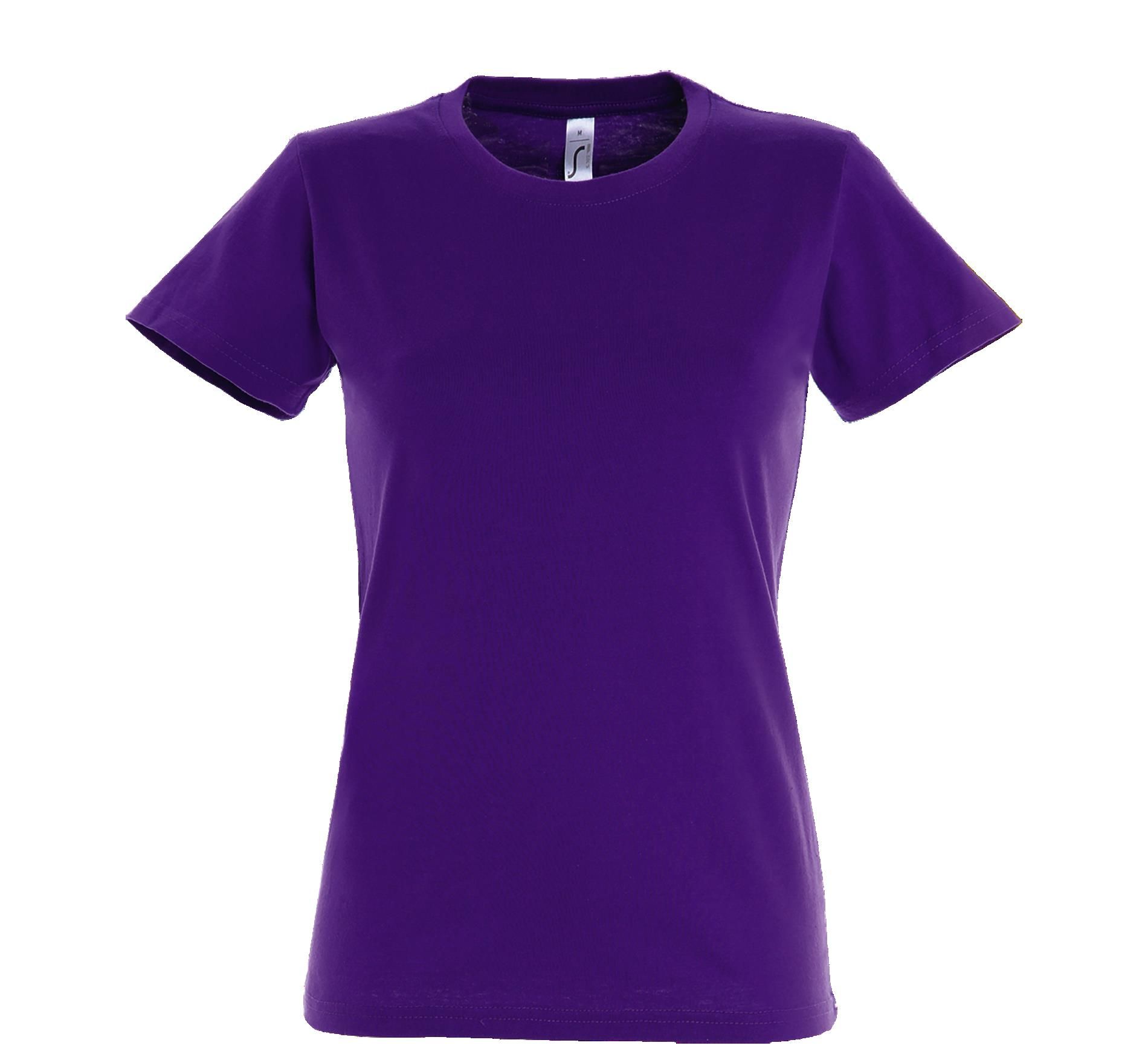 Γυναικείο T-shirt 11502 SOL'S Imperial Women Dark Purple