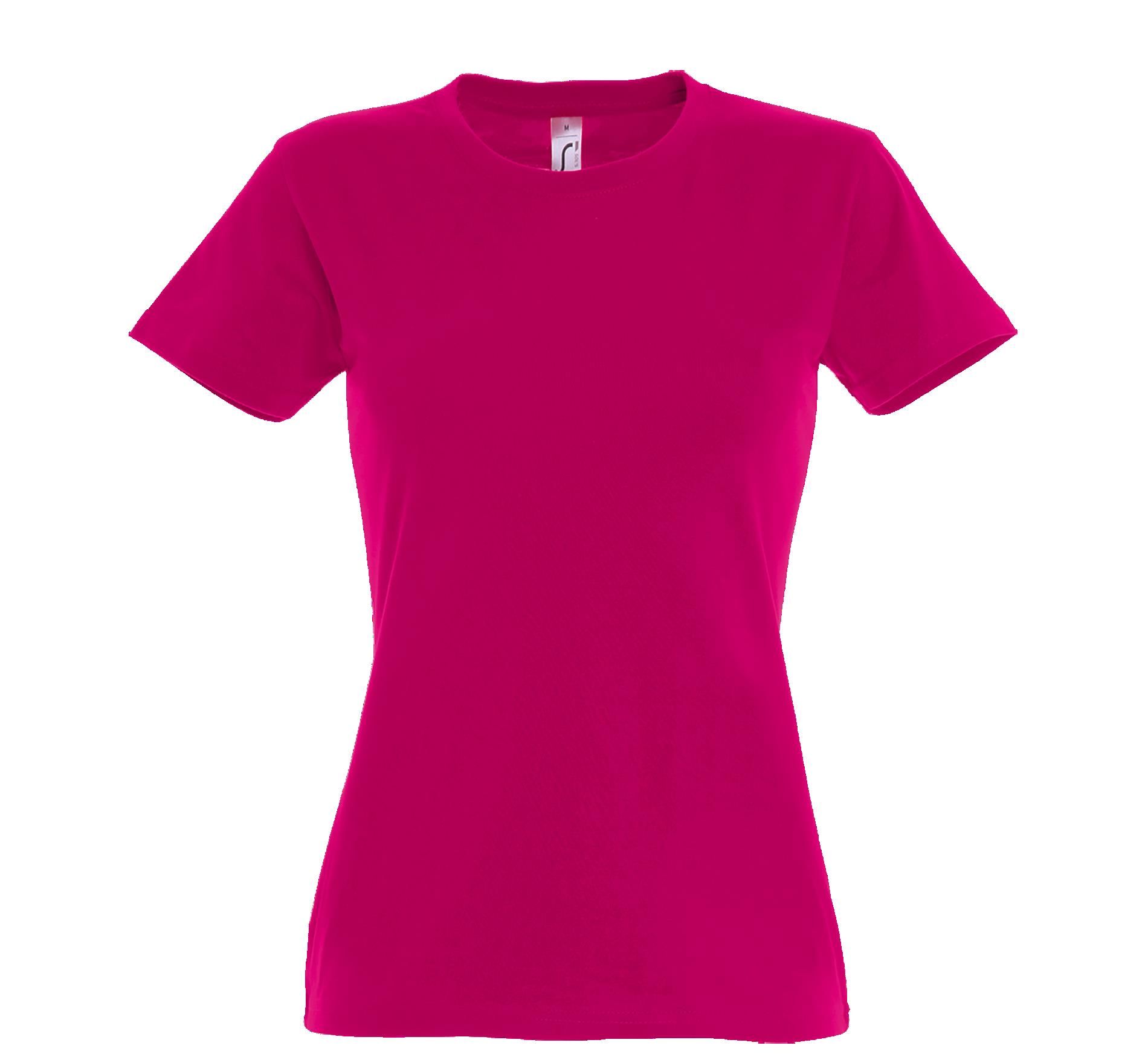 Γυναικείο T-shirt 11502 SOL'S Imperial Women Fuchsia