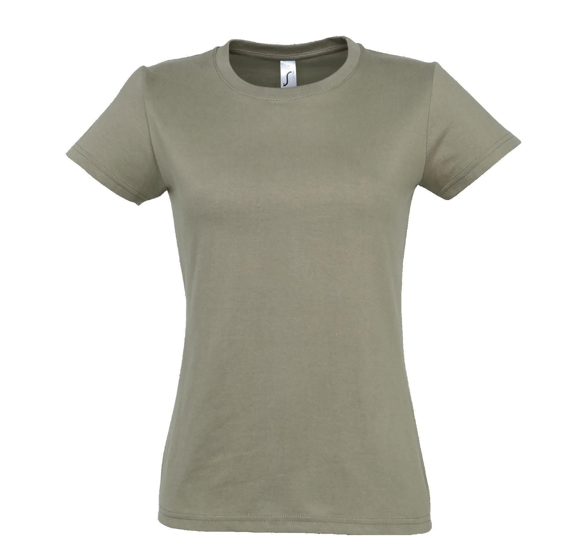 Γυναικείο T-shirt 11502 SOL'S Imperial Women Khaki
