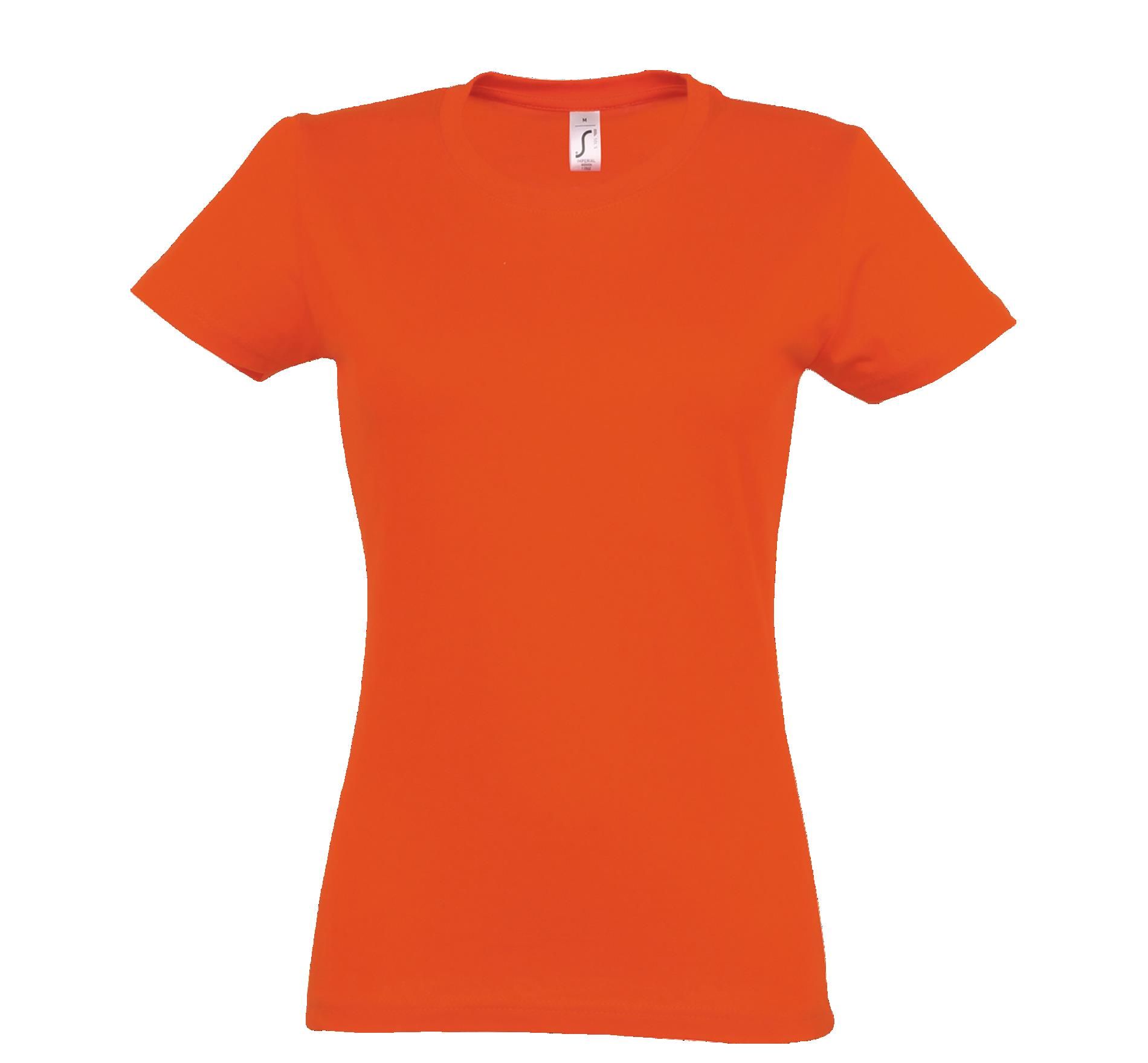 Γυναικείο T-shirt 11502 SOL'S Imperial Women Πορτοκαλί