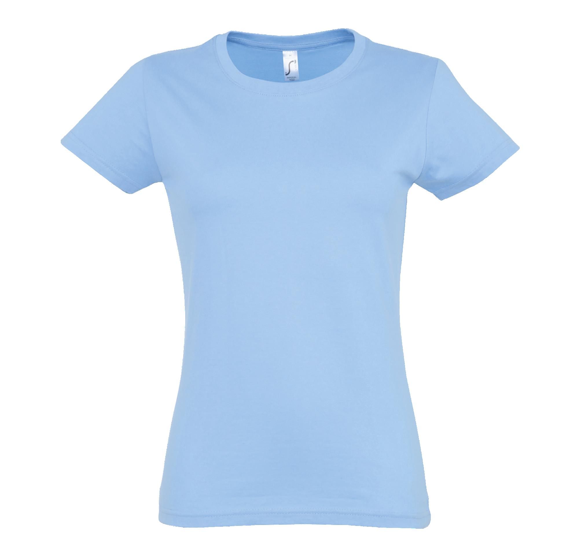Γυναικείο T-shirt 11502 SOL'S Imperial Women Sky Blue