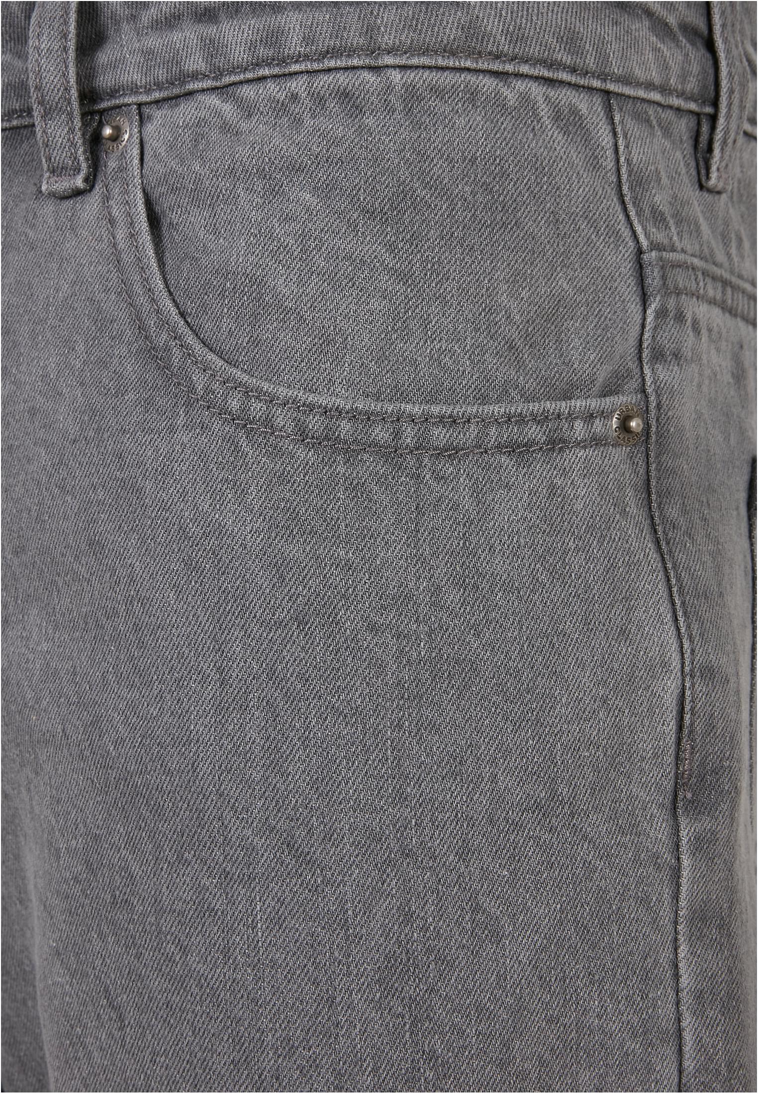 Παντελόνι Jeans Open Edge Loose Fit Tb5919 Urban Classics Midgrey ανδρικά Παντελόνια Simple Wear